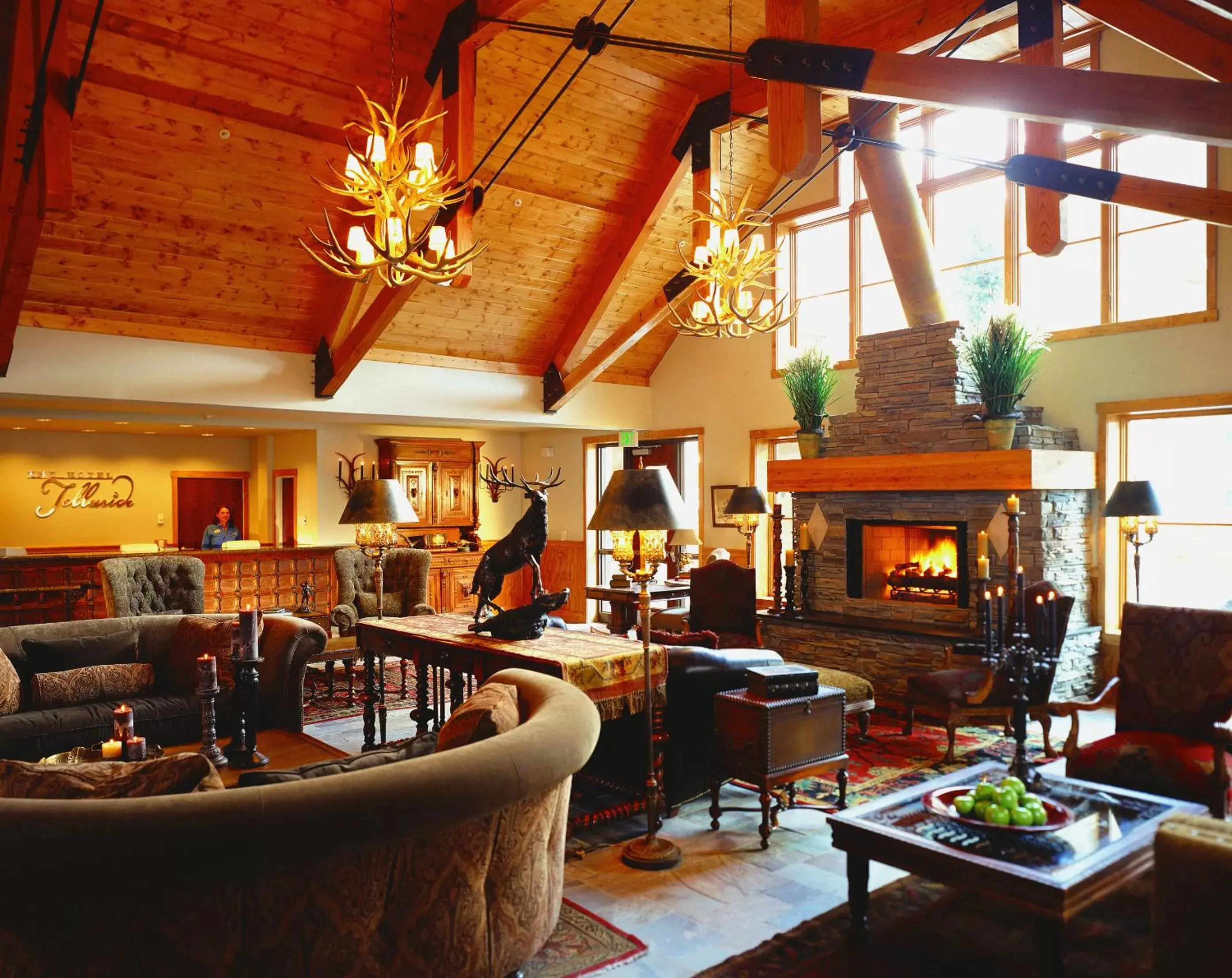 Lobby or reception, Restaurant/Places to Eat in The Hotel Telluride