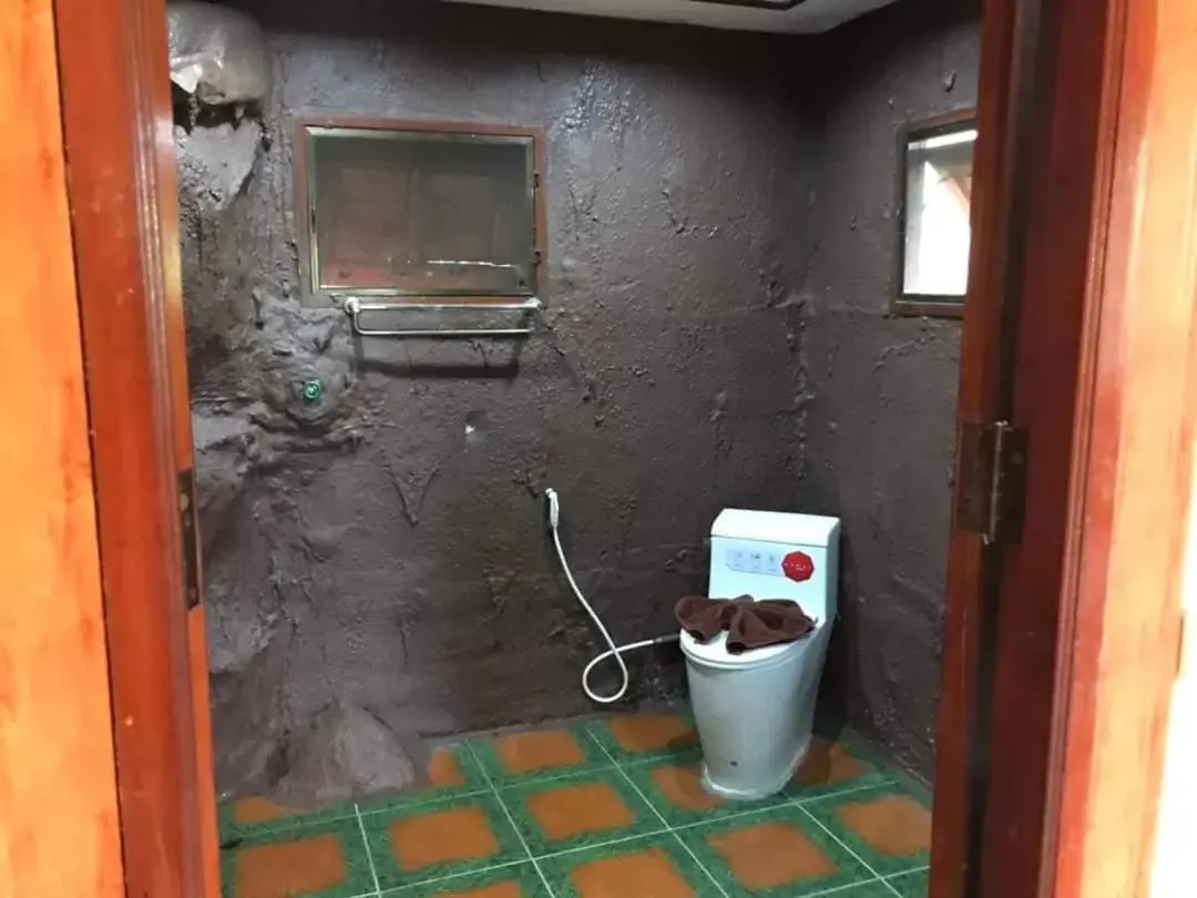 Bathroom in Khaosok Rainforest Resort