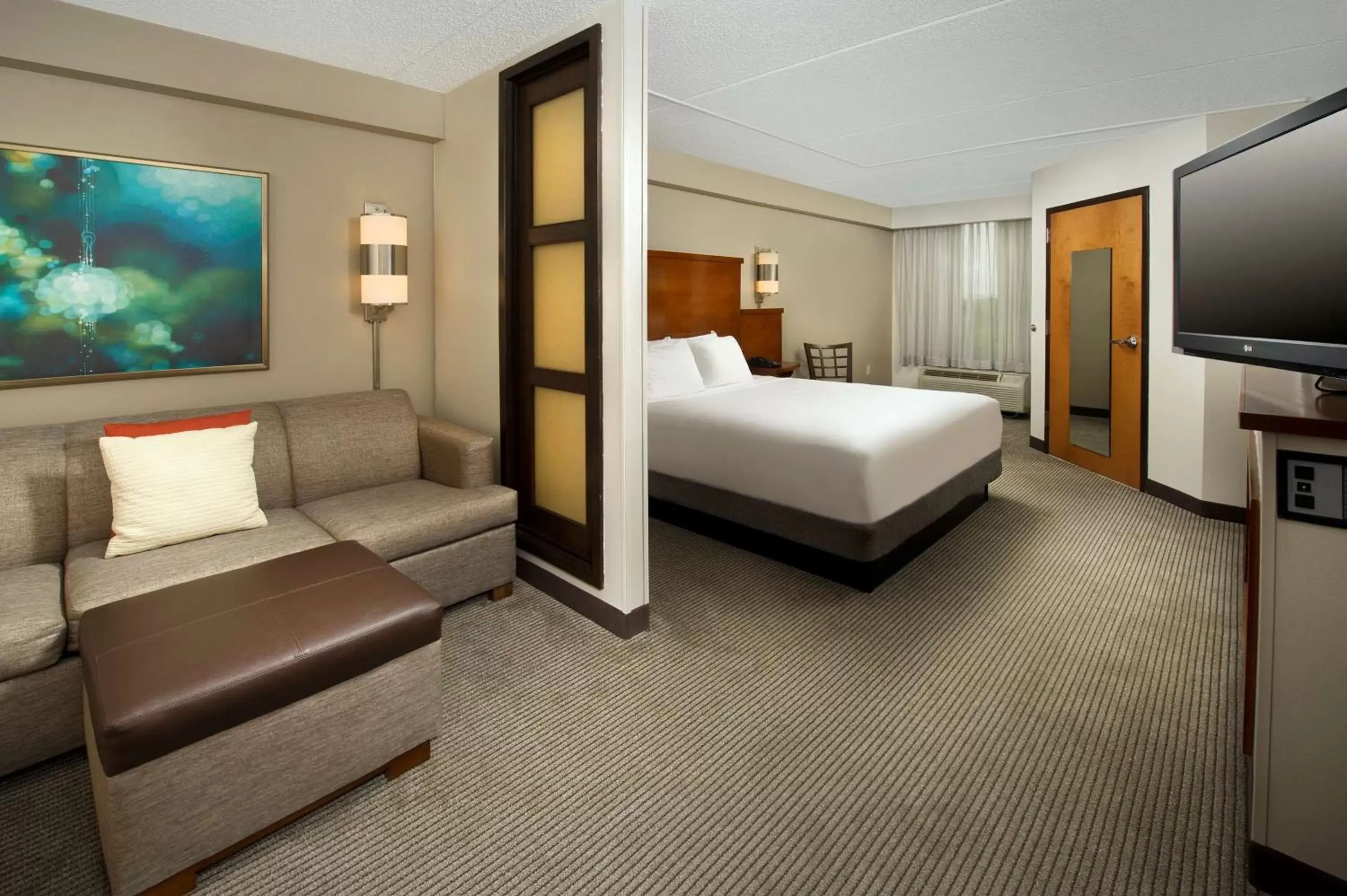 Photo of the whole room, Bed in Hyatt Place San Antonio Northwest/Medical Center