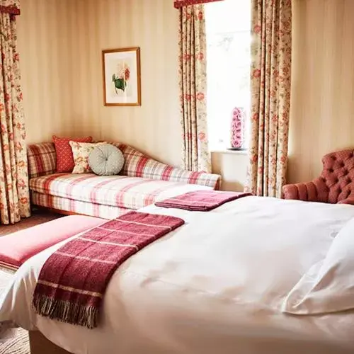 Bed in Walwick Hall Country Estate and Spa