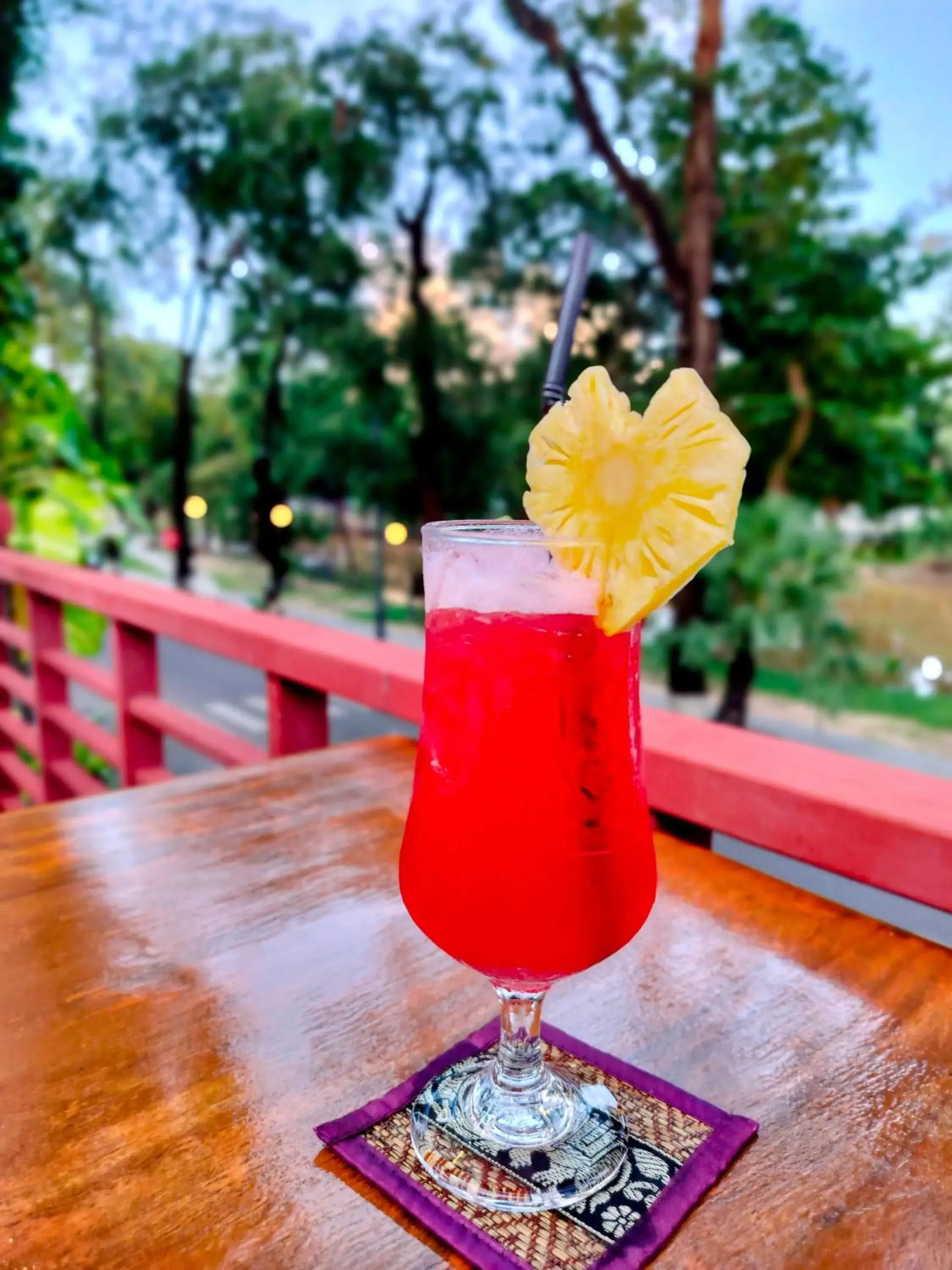 Lounge or bar in La Rivière d' Angkor Resort