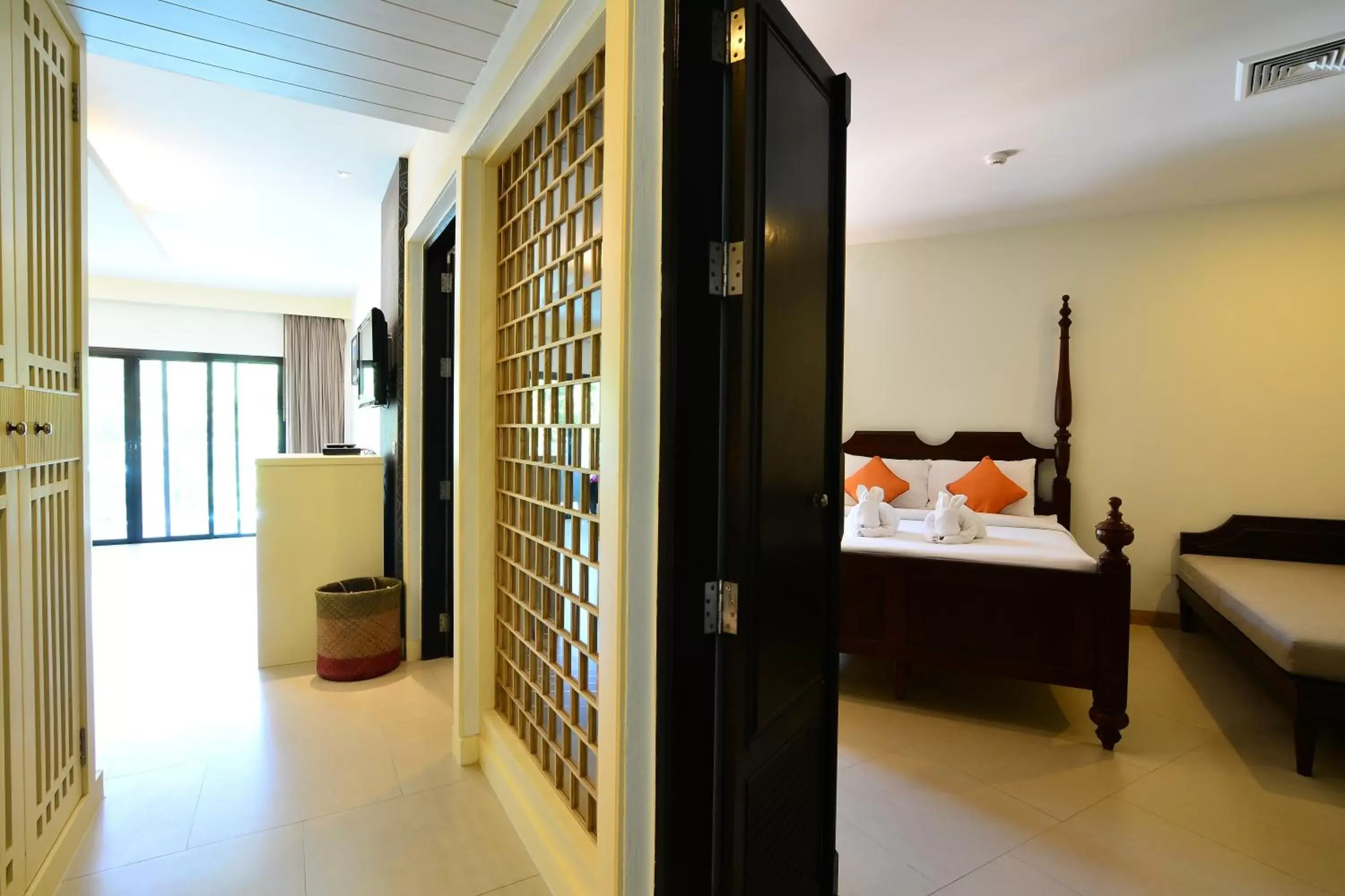 Bed in Krabi Tipa Resort - SHA EXTRA PLUS