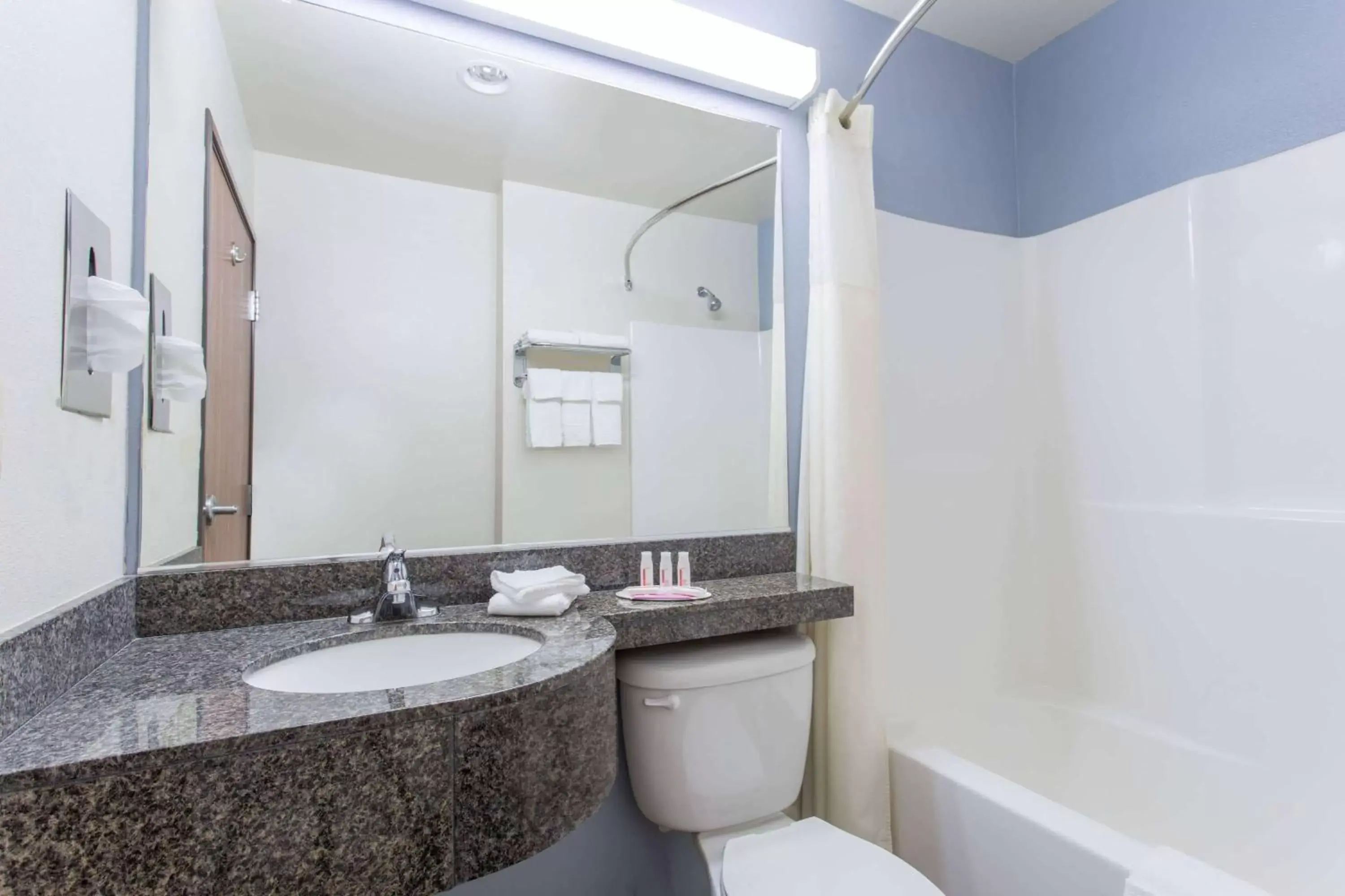 Bathroom in Microtel Inn & Suites by Wyndham Klamath Falls