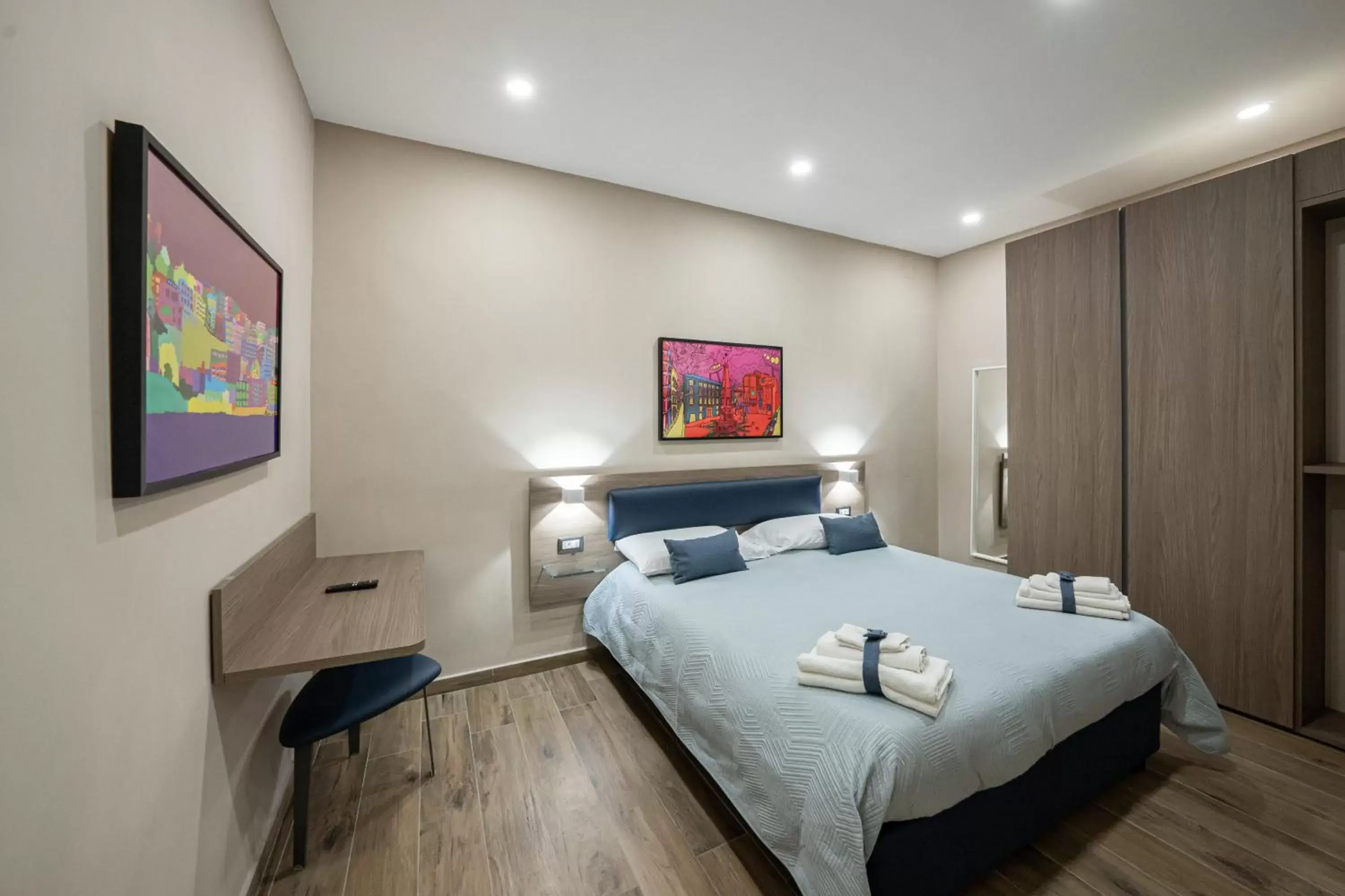 Bedroom, Bed in Famalu apartments