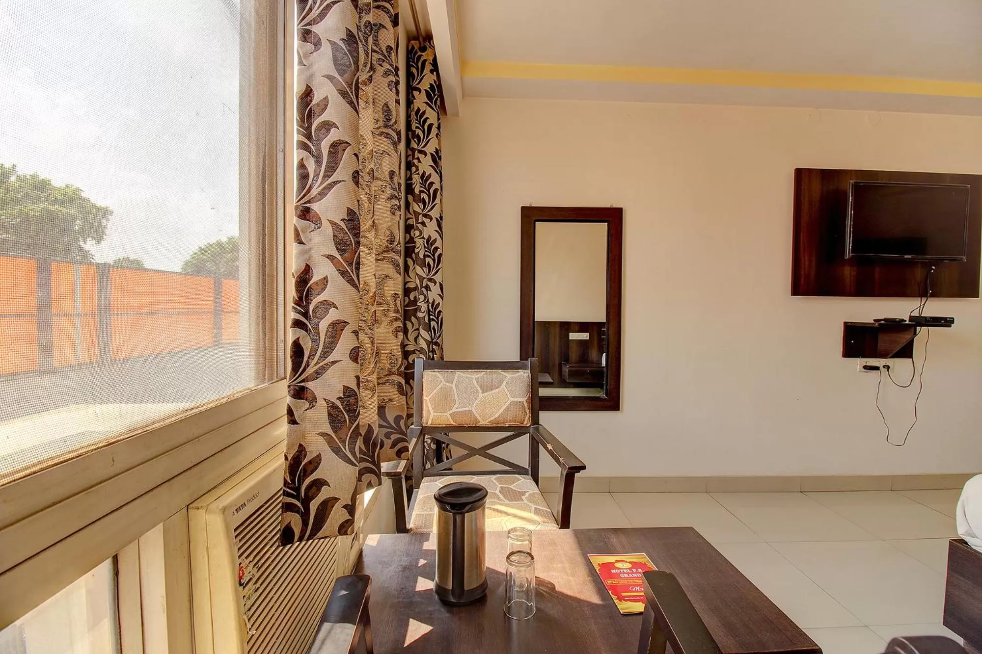 Seating area in FabHotel PS Grand