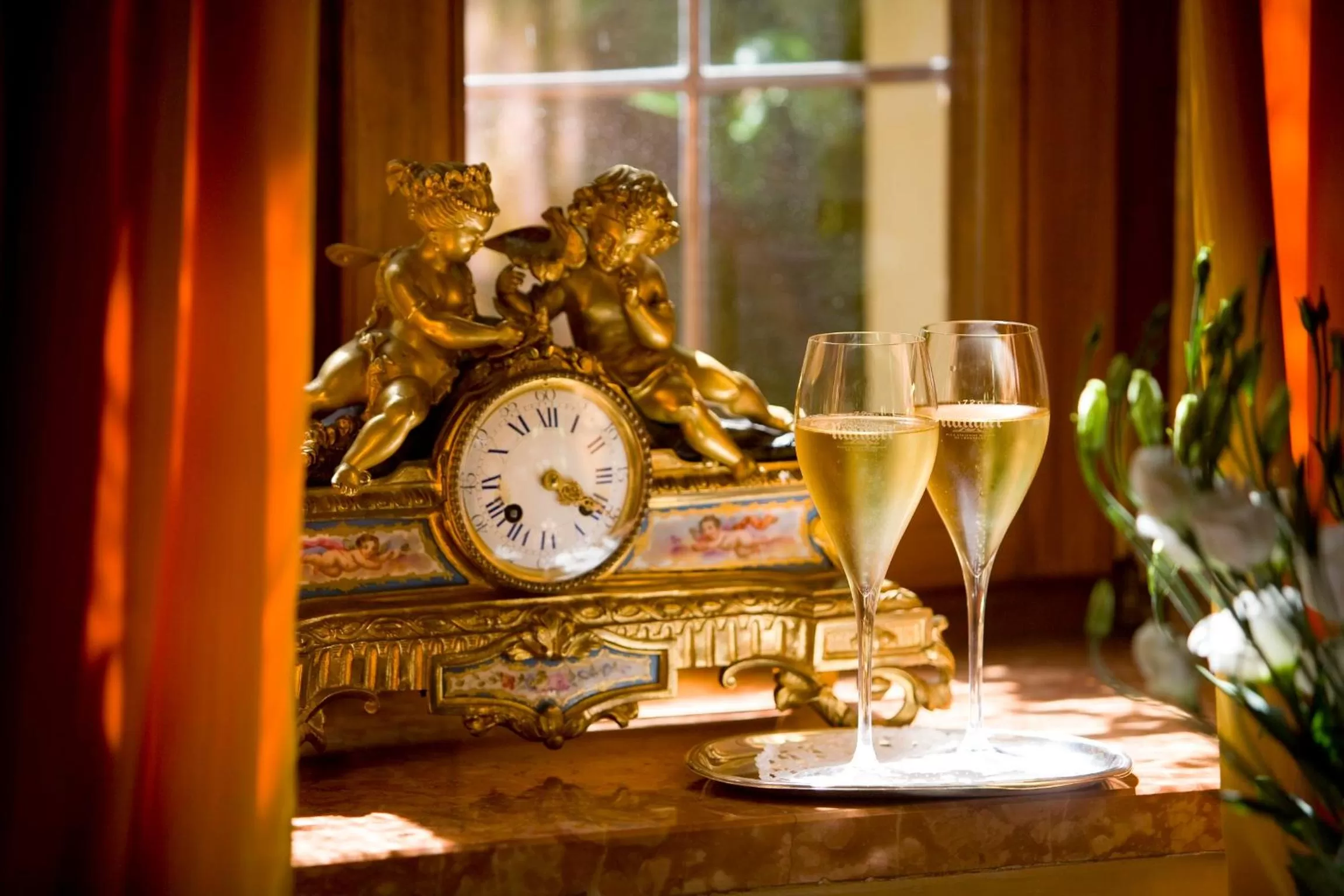 Decorative detail in Romantik Hotel Bülow Residenz