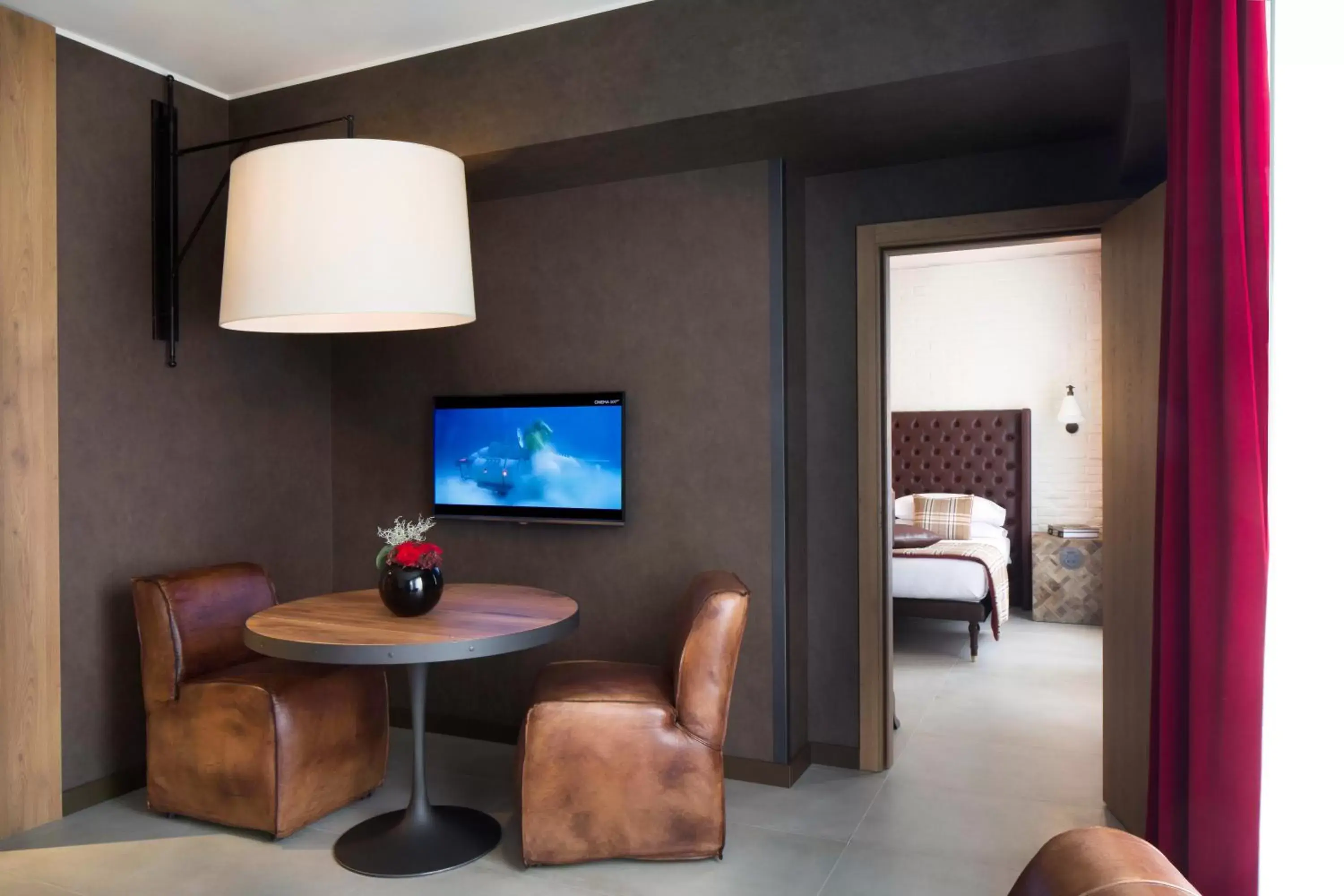 Living room, TV/Entertainment Center in Starhotels Business Palace