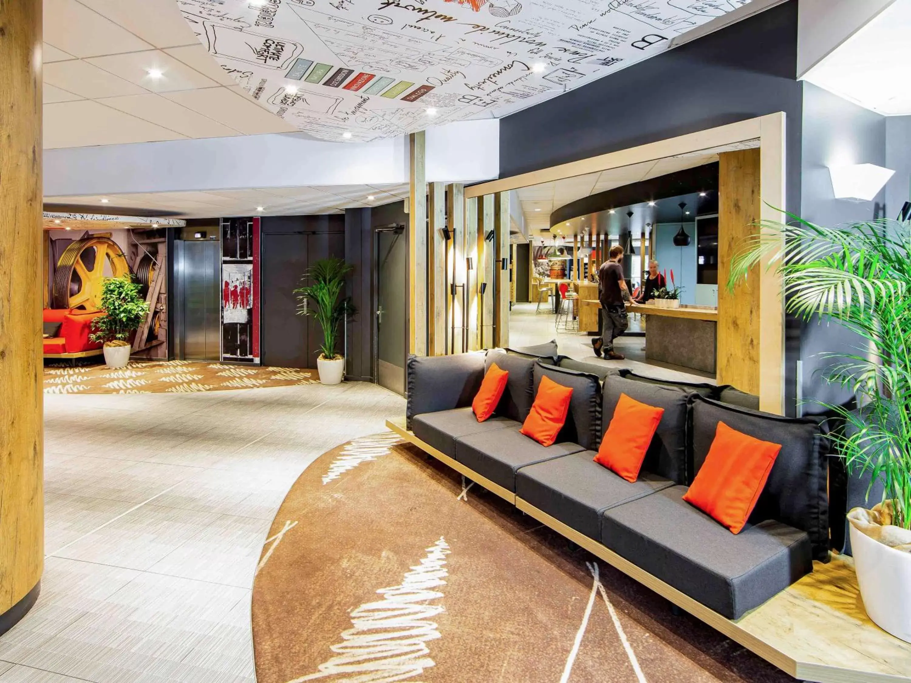 Property building, Lobby/Reception in ibis Mulhouse Centre Filature