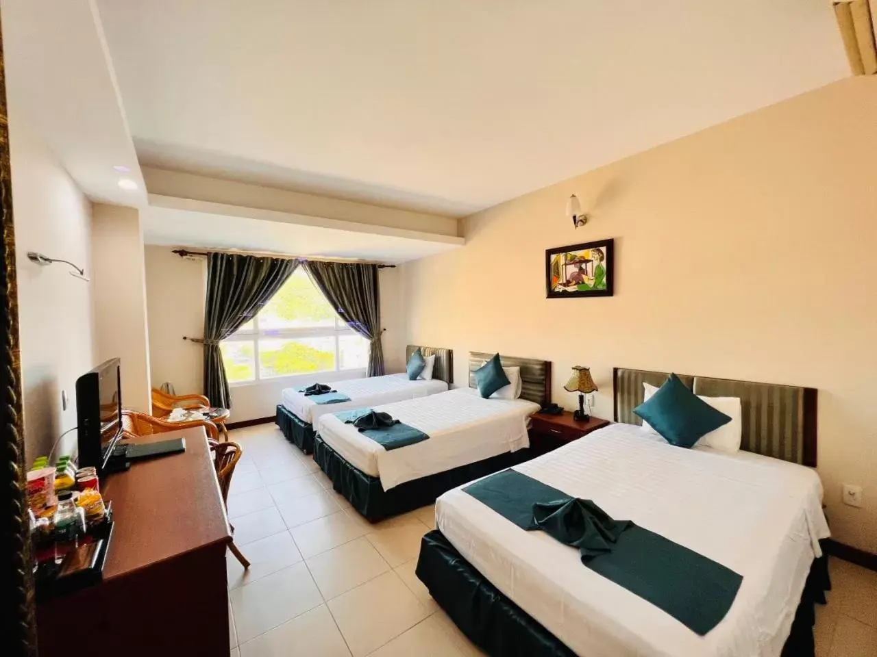 Bed in The Coast Hotel Vung Tau Bed in The Coast Hotel Vung Tau