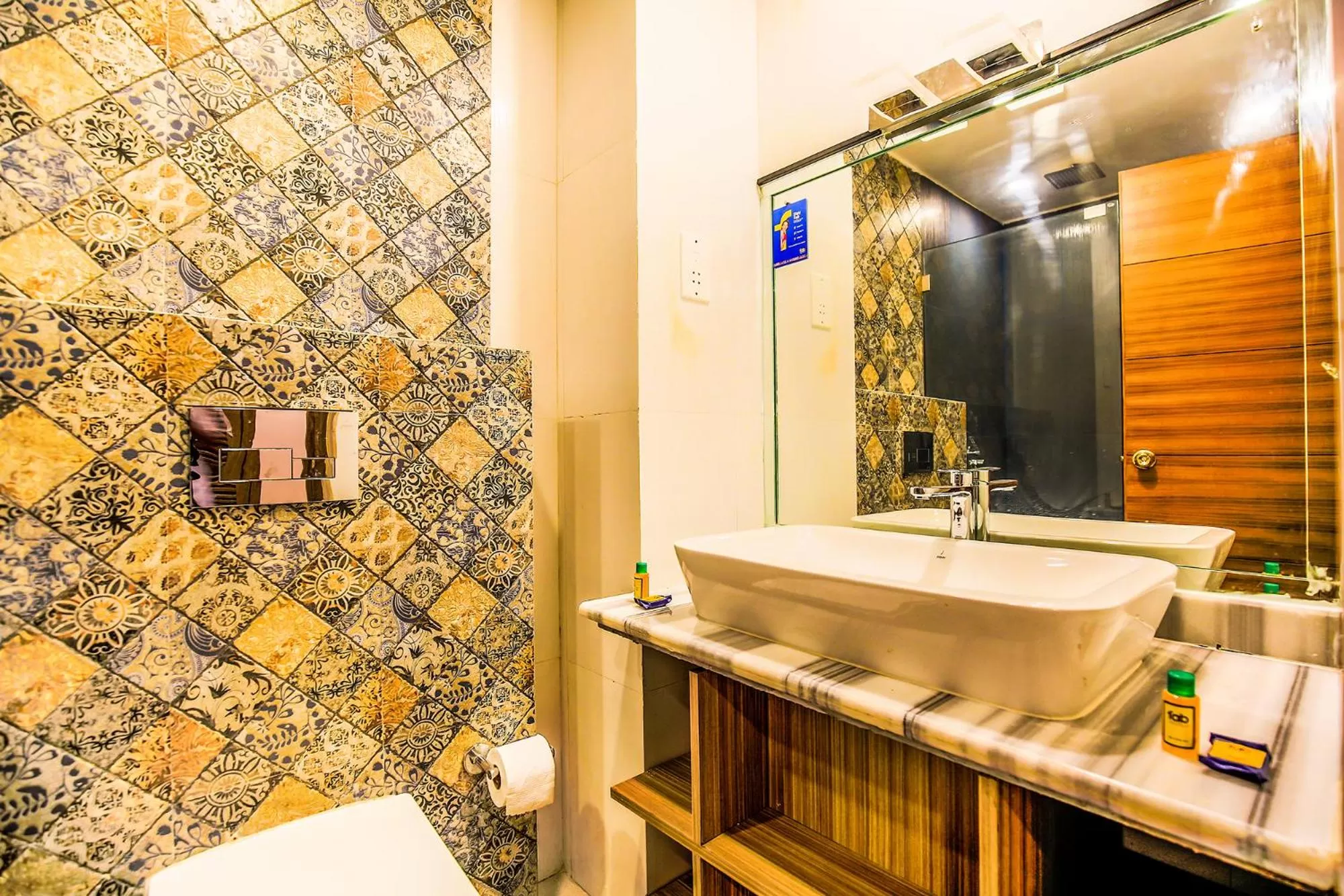 Bathroom in FabHotel Casa Kiara With Pool Side Bar - Nr Calangute Beach