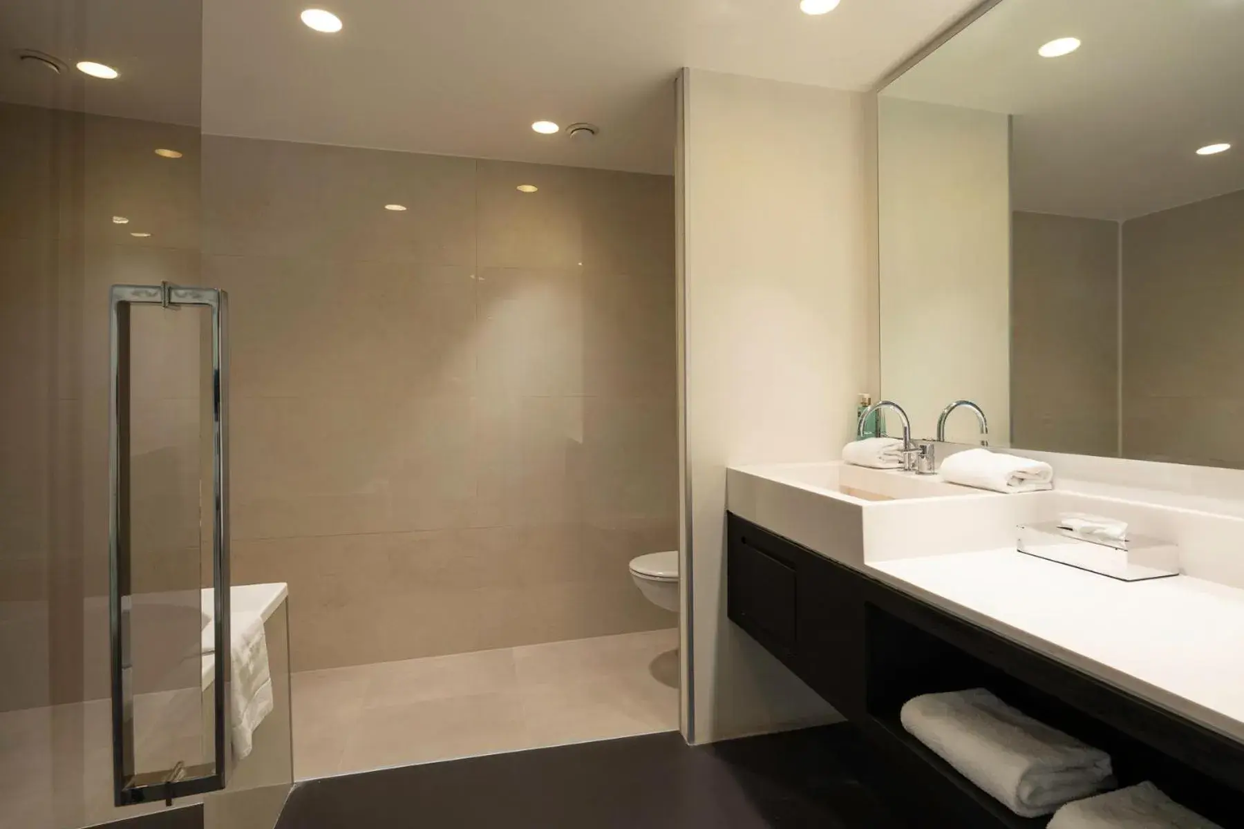 Toilet, Bathroom in B-aparthotels Regent