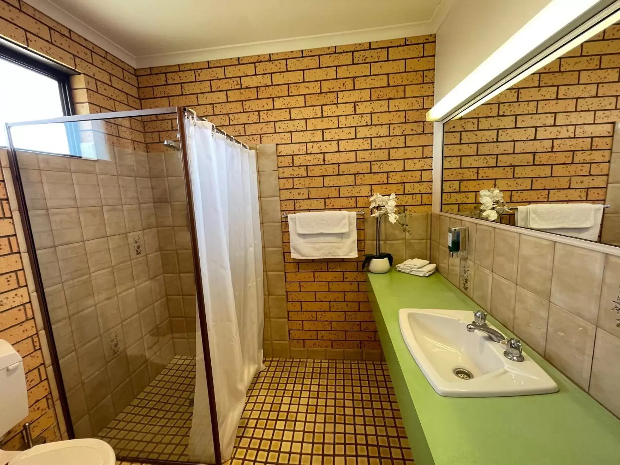 Bathroom in Lake Mulwala Hotel