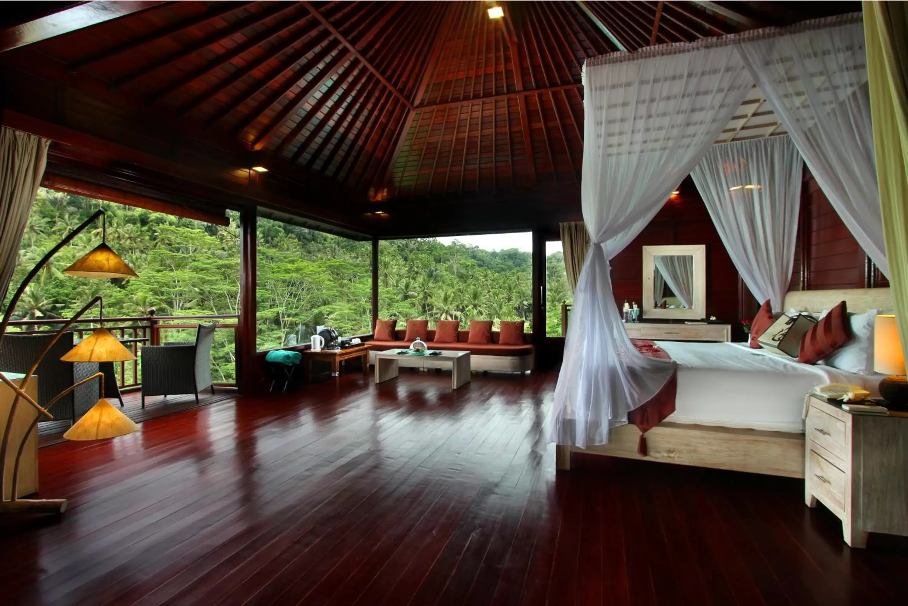 Bedroom in Kupu Kupu Barong Villas and Tree Spa by L’OCCITANE