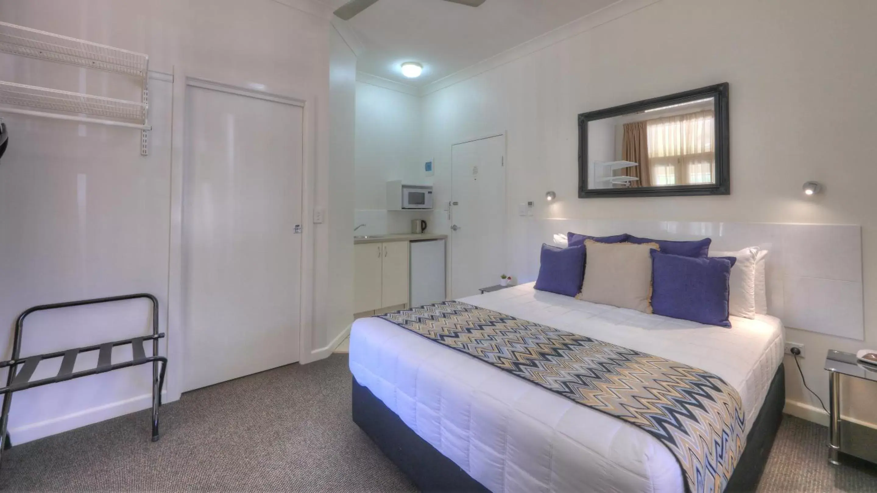 Bedroom, Bed in Heritage River Motor Inn Bedroom, Bed in Heritage River Motor Inn