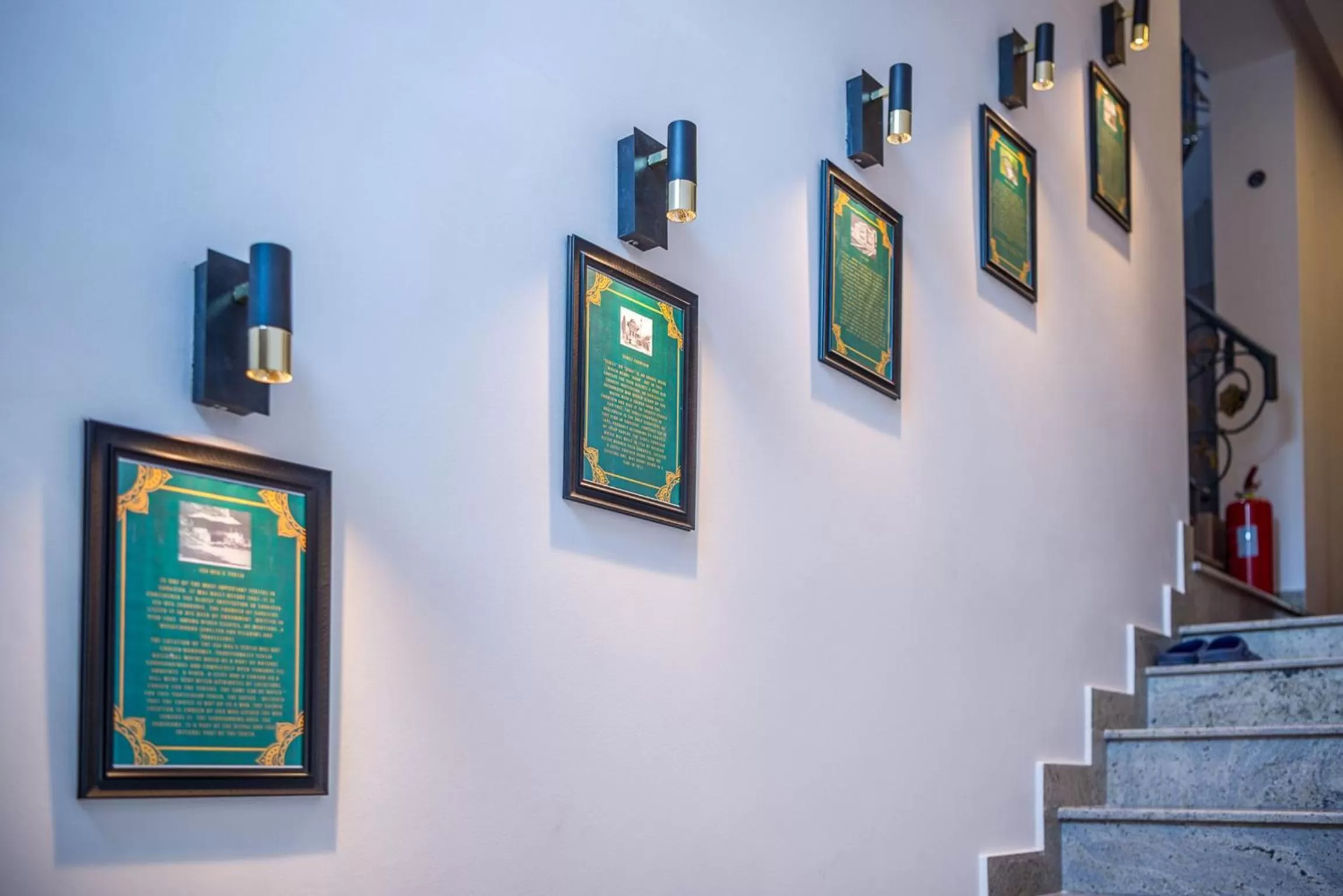 Decorative detail in Heritage Hotel Gate of Sarajevo