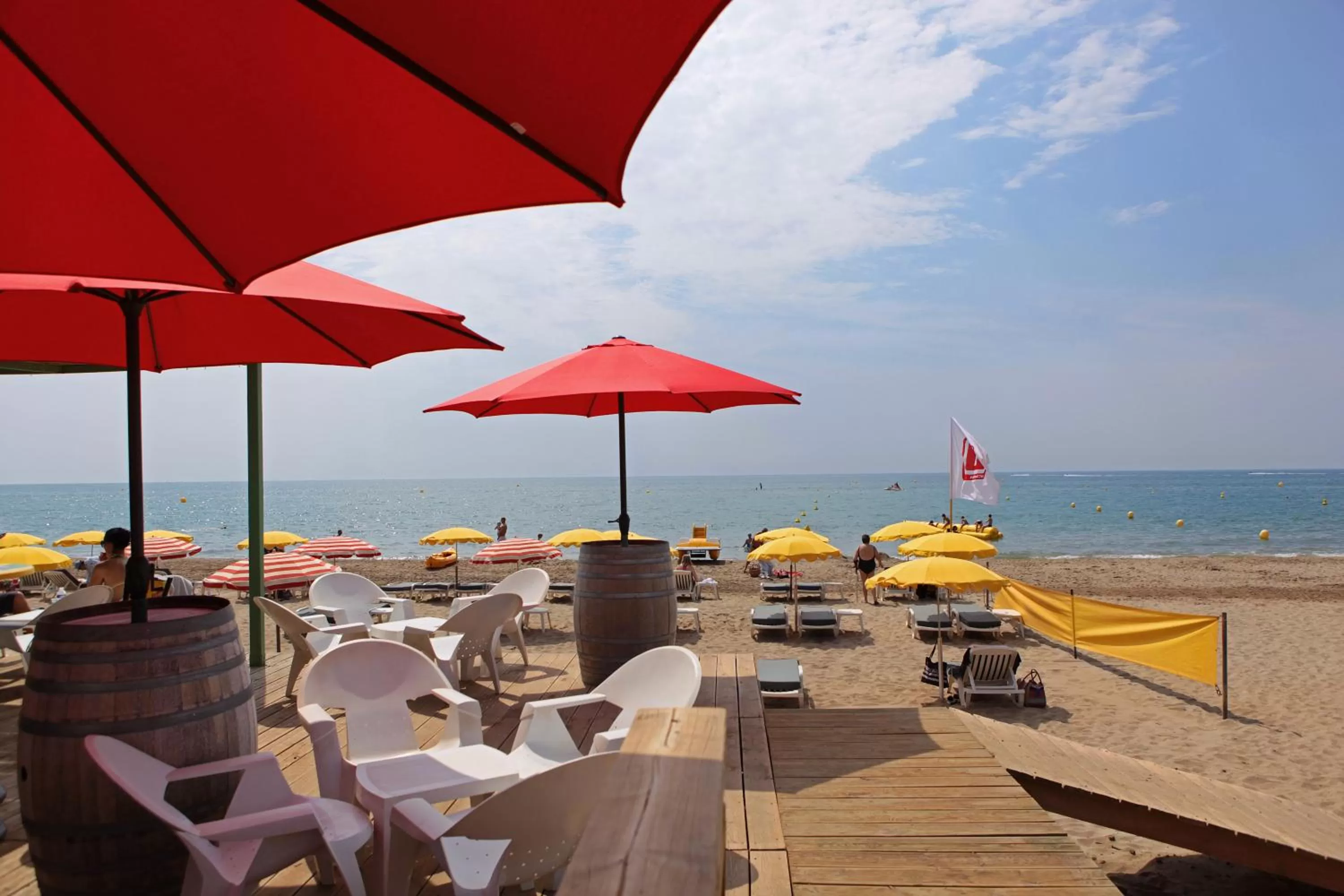 Balcony/Terrace in Logis Hotel Restaurant le Mirador