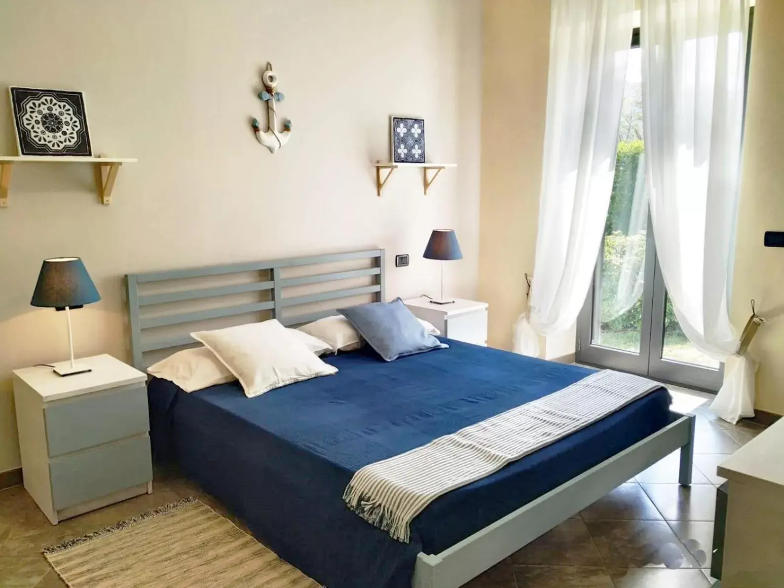 Bed in Villa del Mar - Sperlonga Vertice Rooms