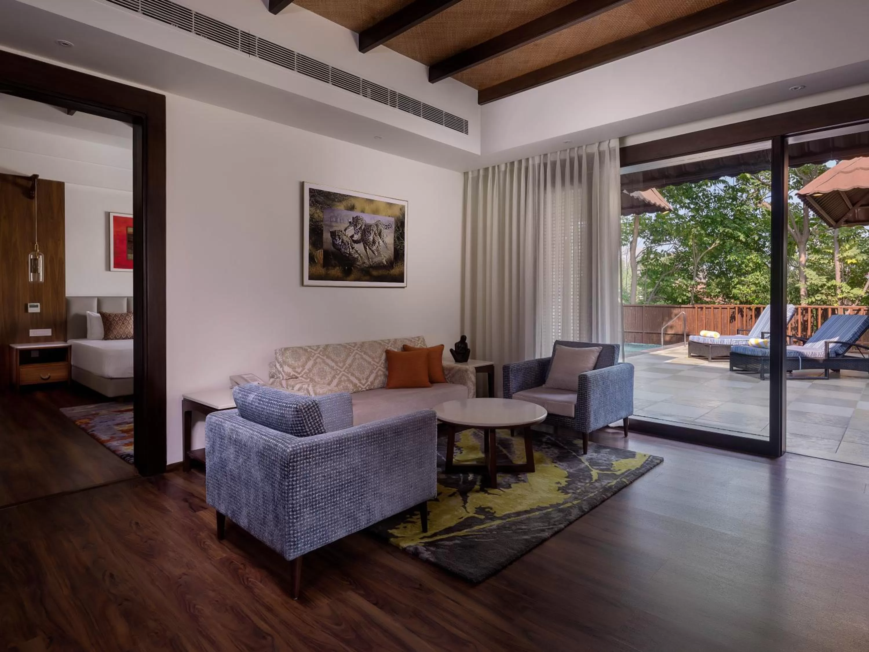 Living room in The Ananta Udaipur