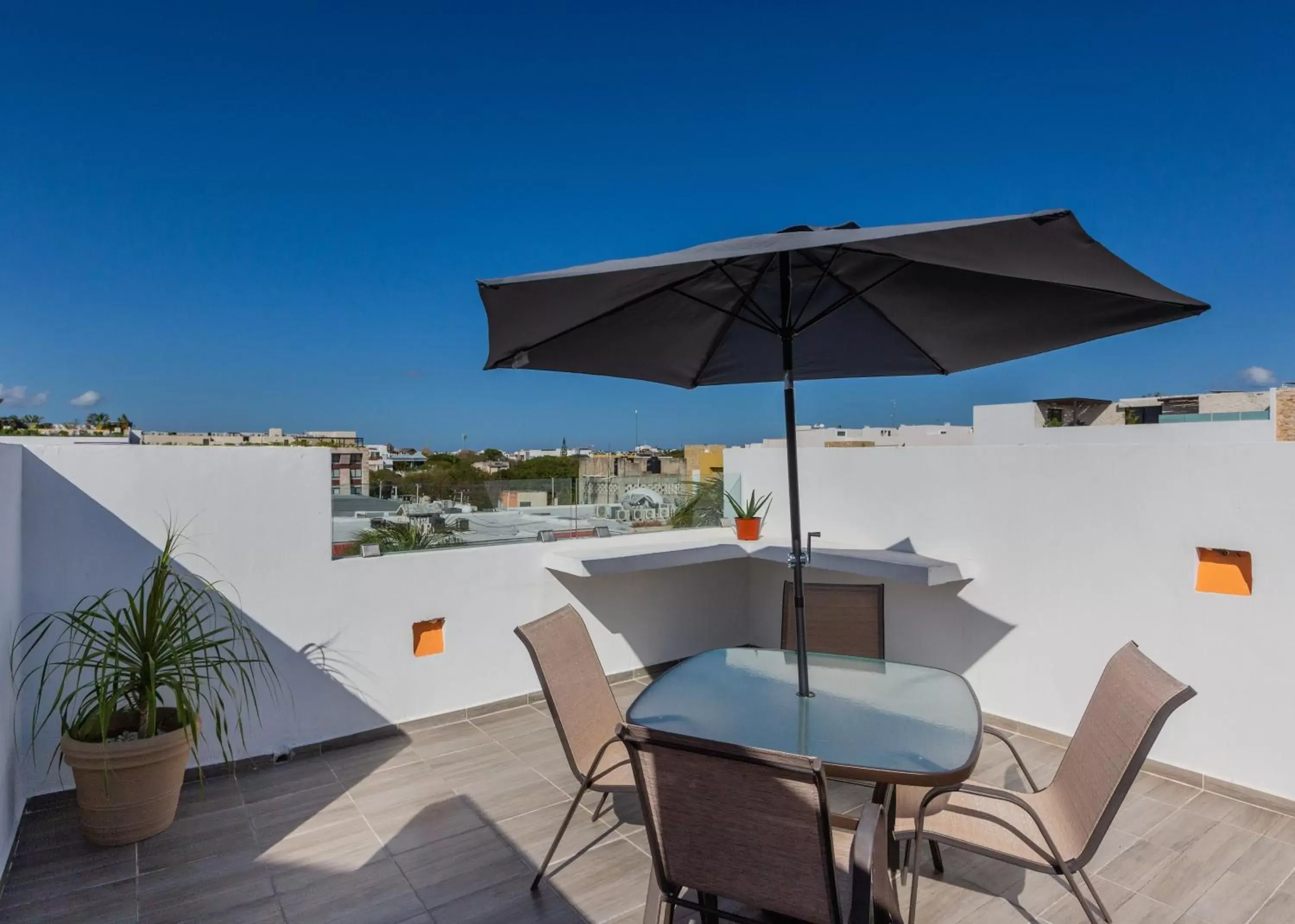 Balcony/Terrace in Luxury apartment two