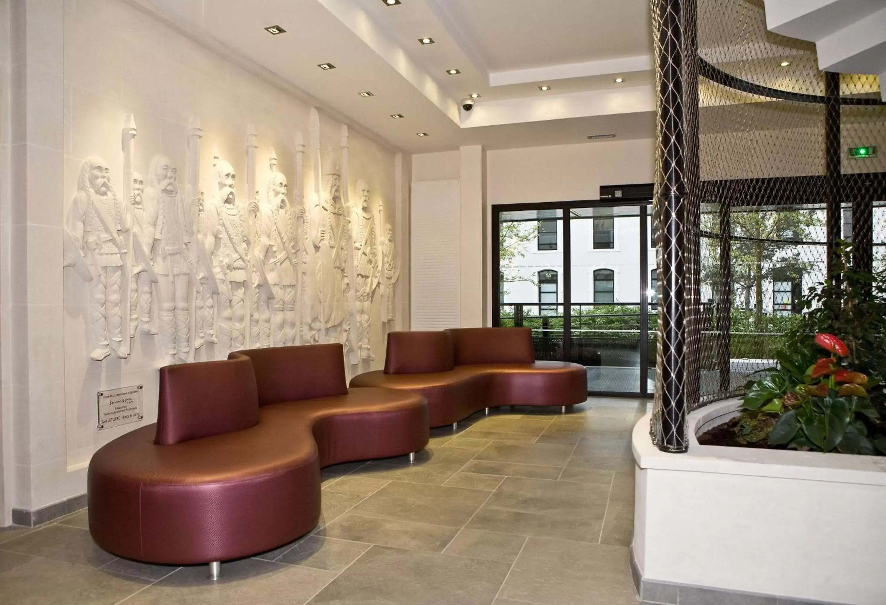 Lobby or reception in Best Western Plus Hotel des Francs