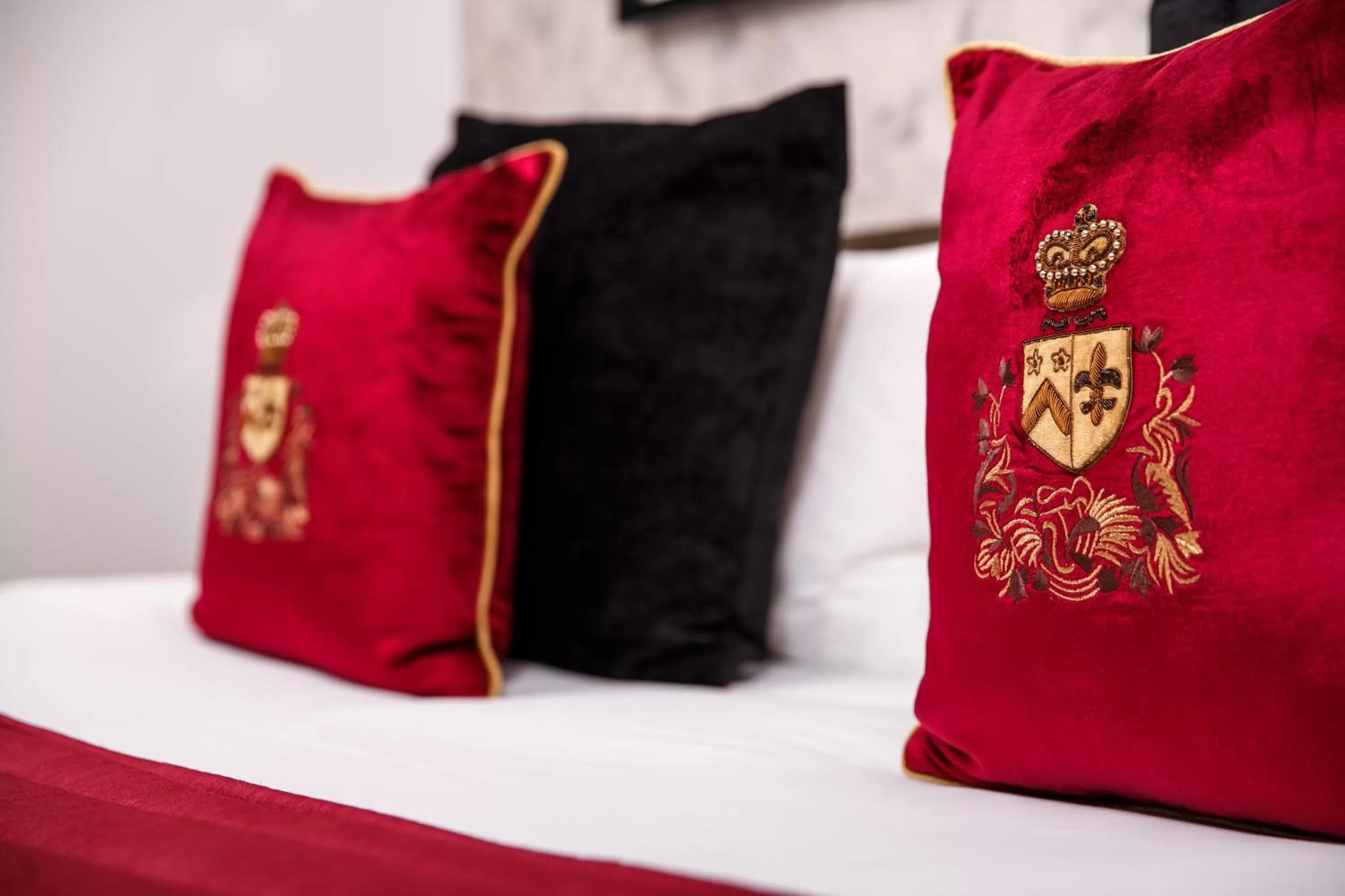 Bed in Signature Suites