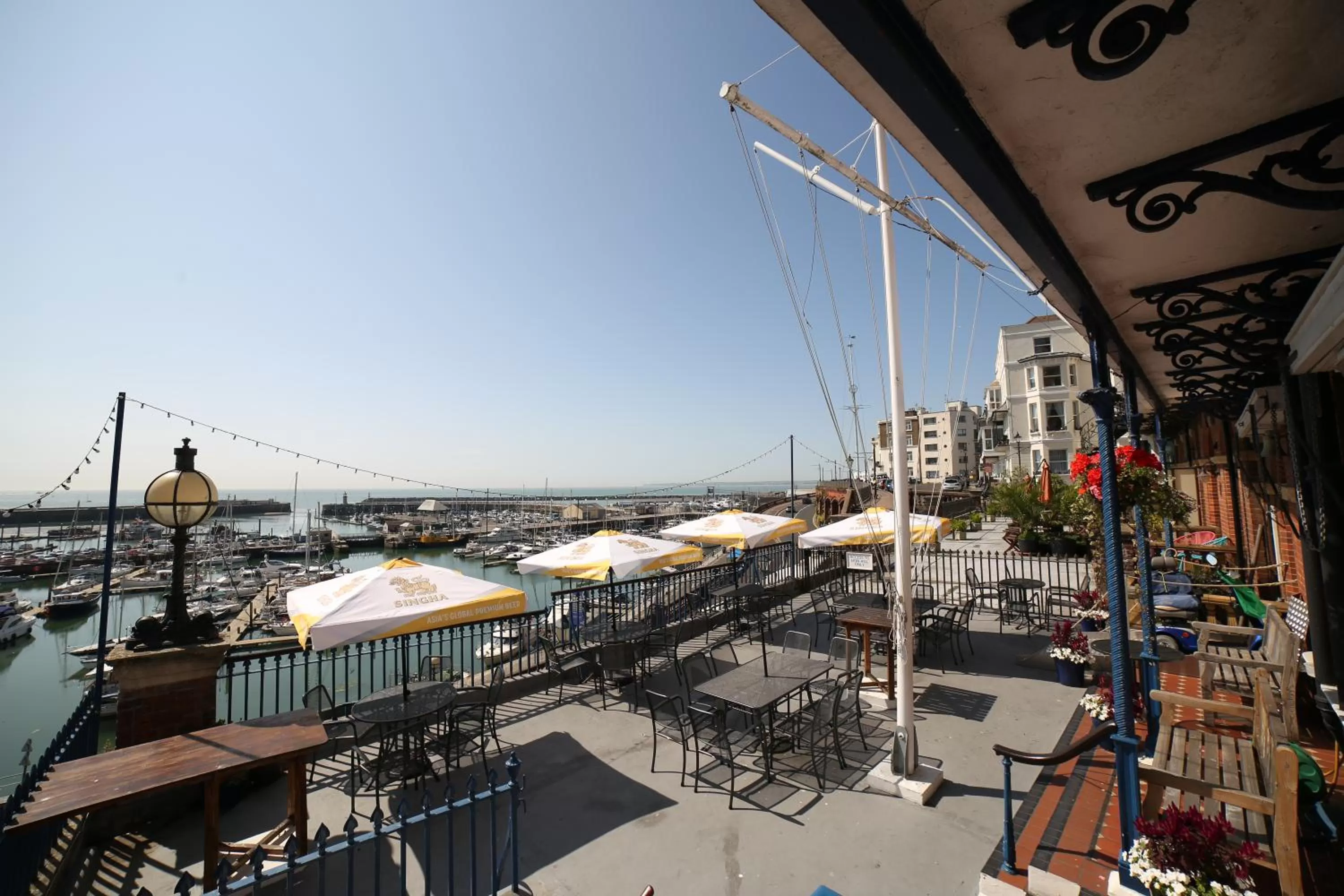 Balcony/Terrace in Royal Temple Yacht Club