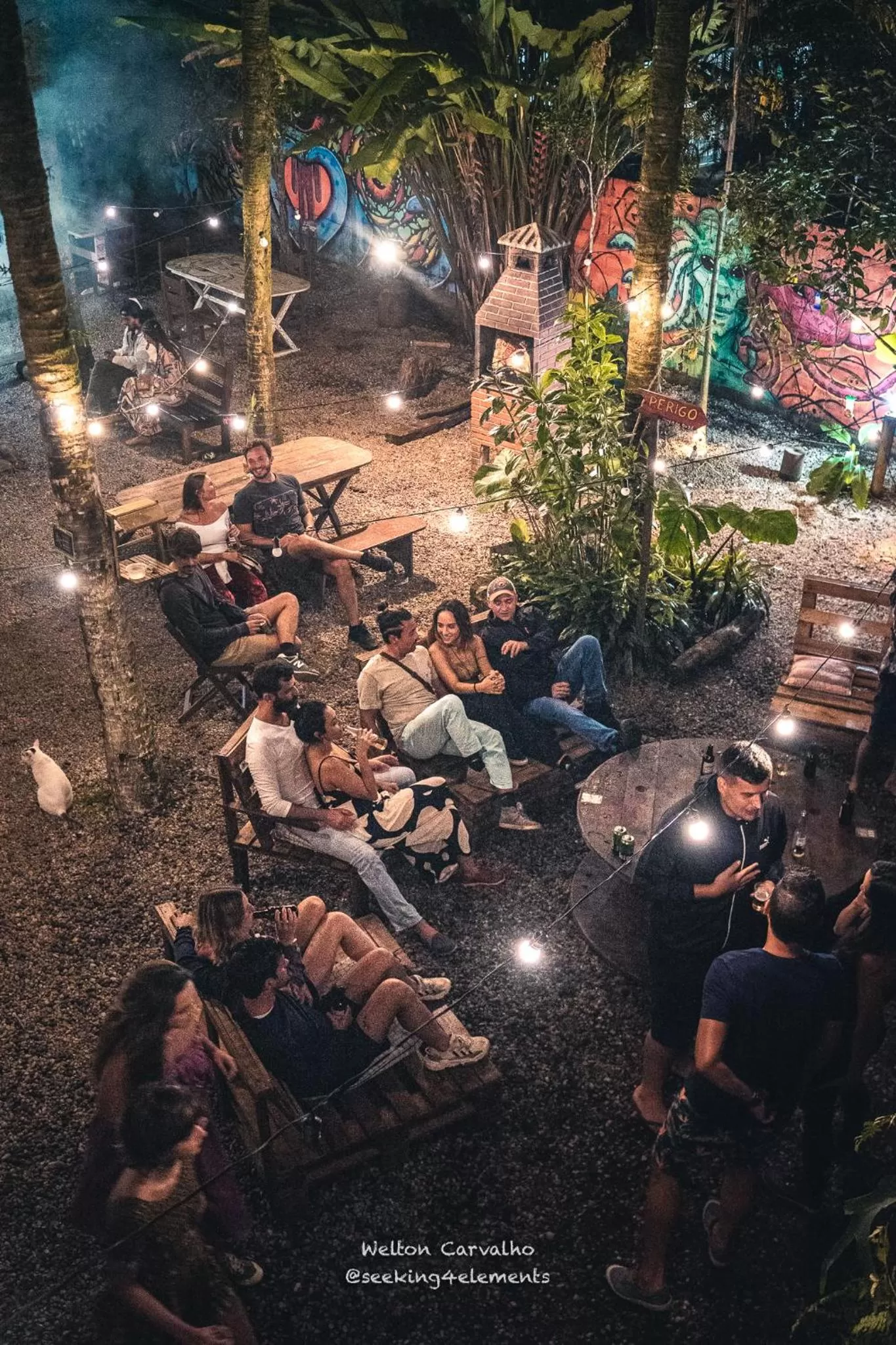 Evening entertainment in Pousada e Hostel Marthi