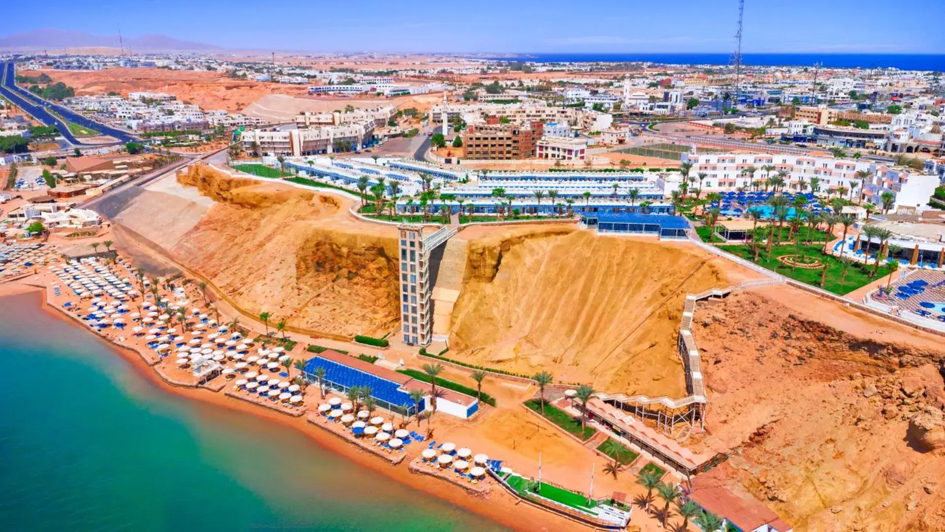 Bird's eye view, Bird's-eye View in Albatros Sharm Resort - By Pickalbatros