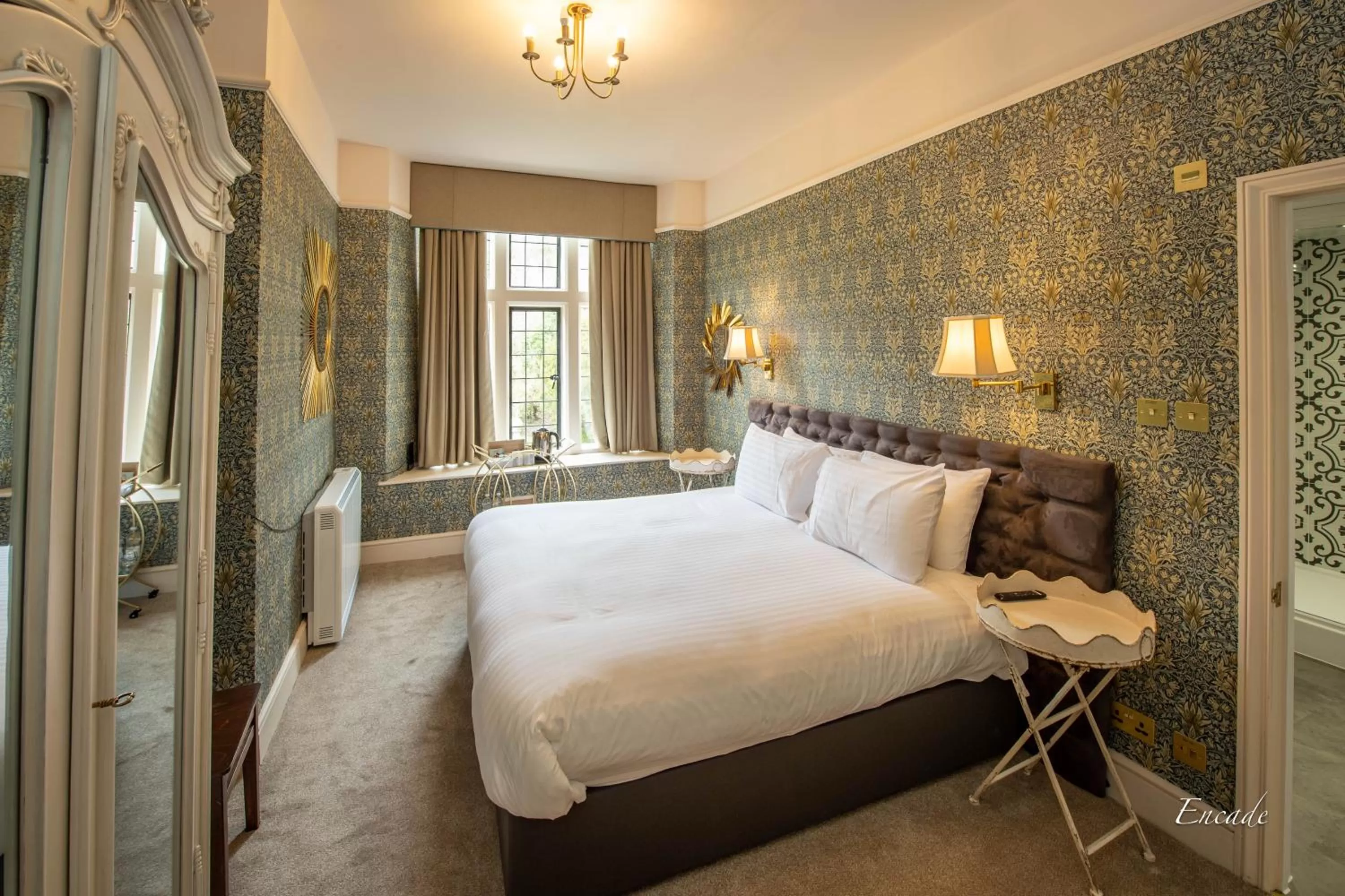 Bed in Broome Park Hotel