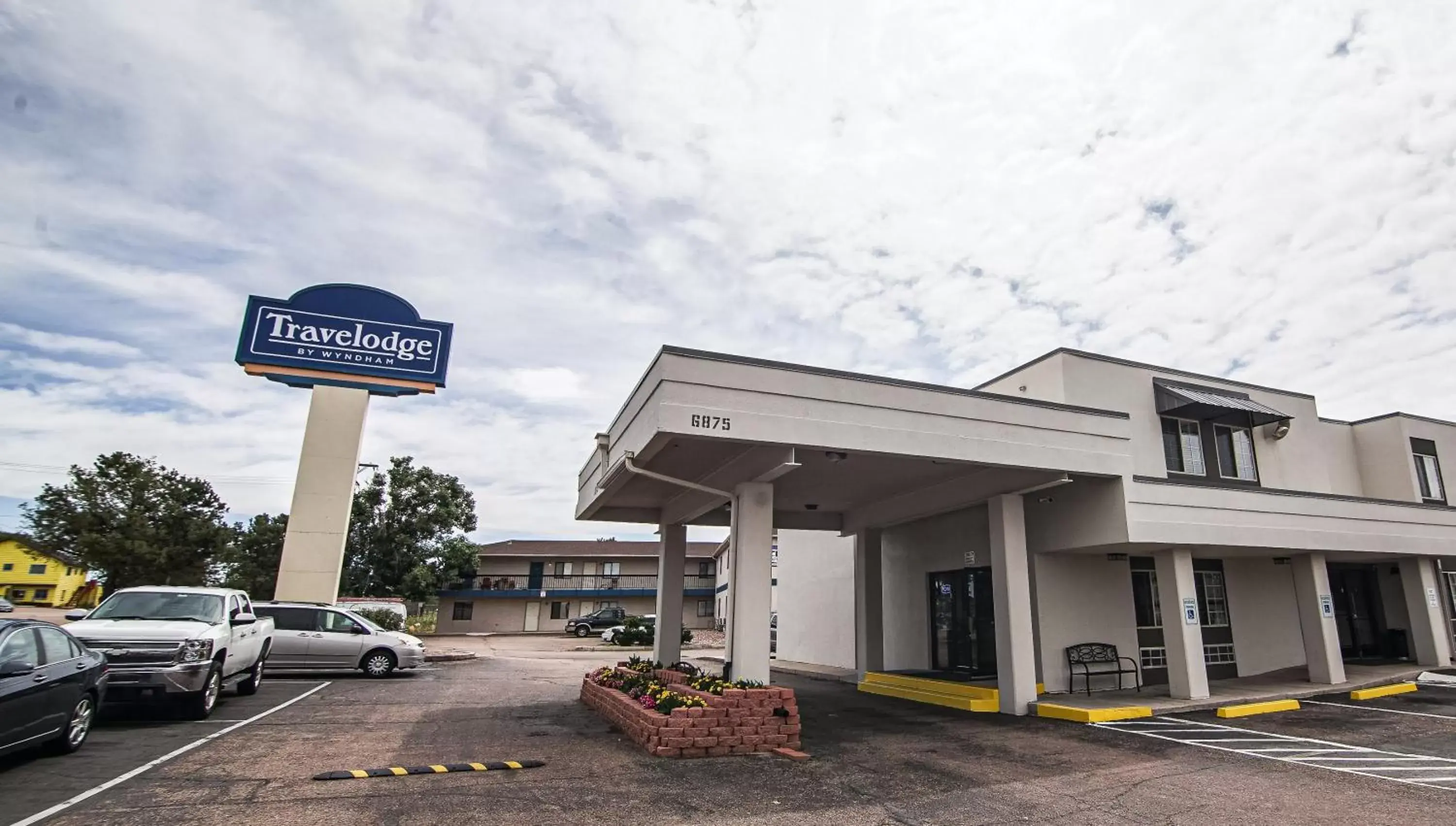 Property Building in Travelodge by Wyndham Colorado Springs Airport/Peterson AFB