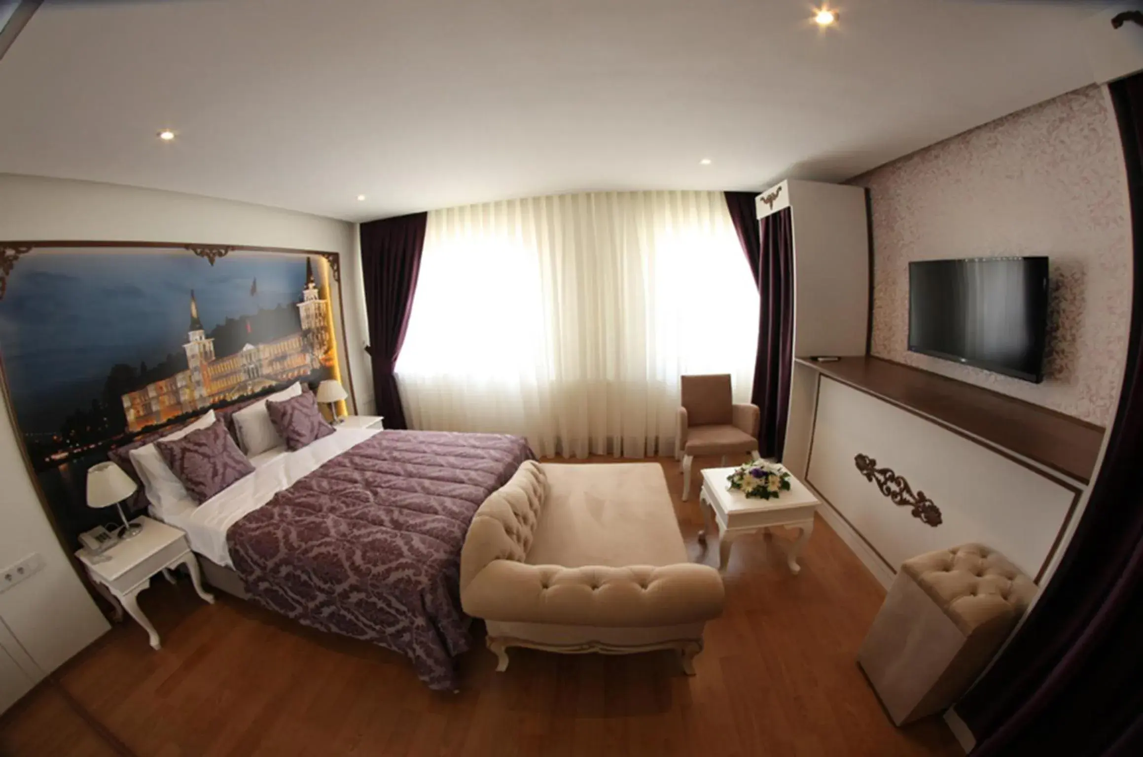 Decorative detail, TV/Entertainment Center in Elite Marmara Bosphorus Suites Istanbul
