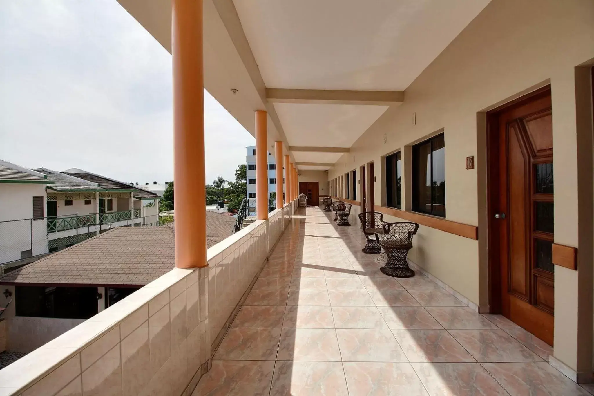 Balcony/Terrace in Hotel Garant & Suites