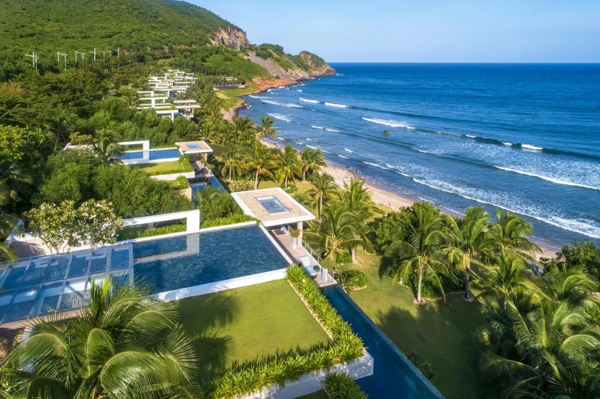 Bird's eye view, Pool View in Mia Resort Nha Trang