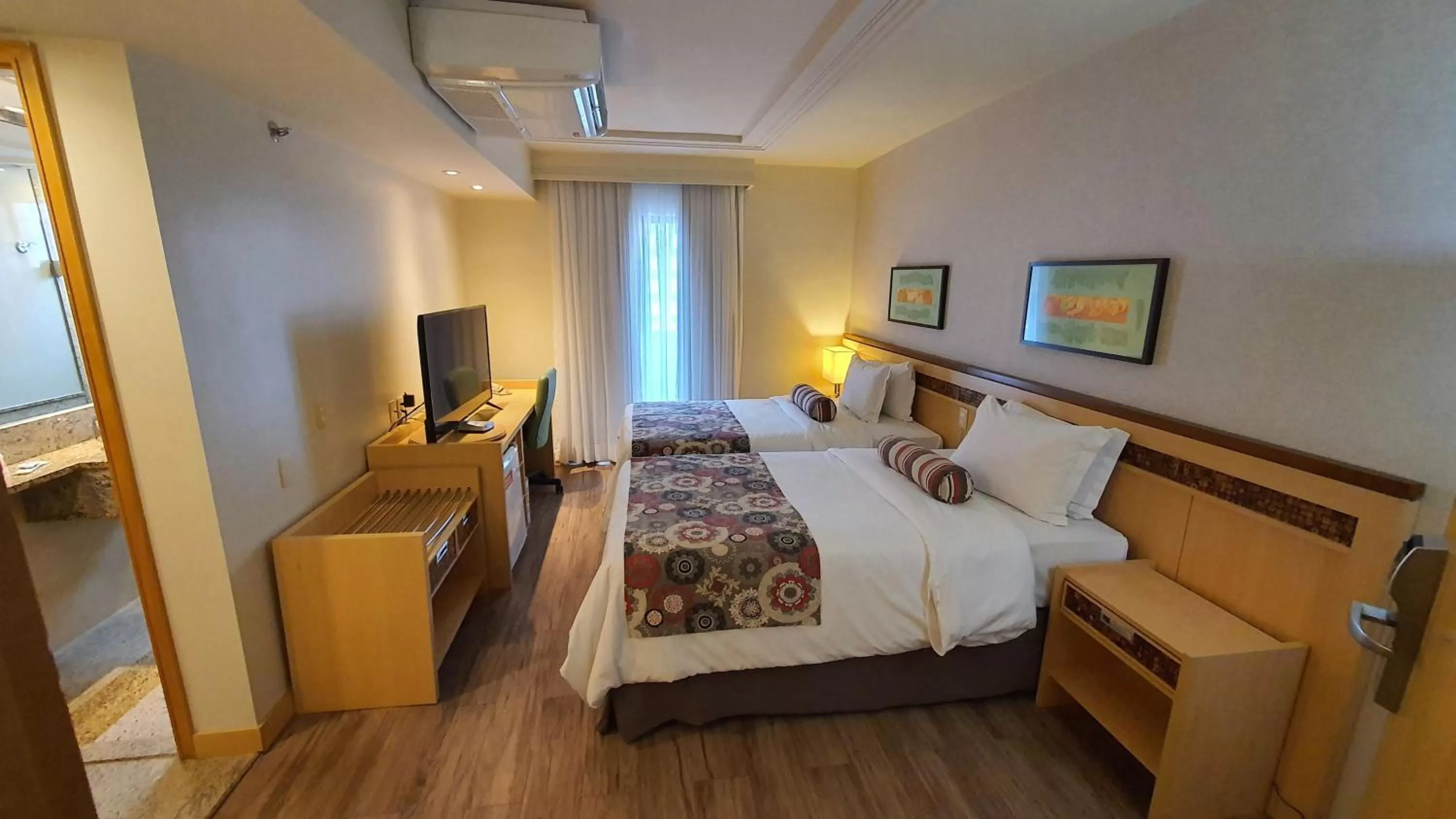 Bed in Lets Idea Brasília Hotel