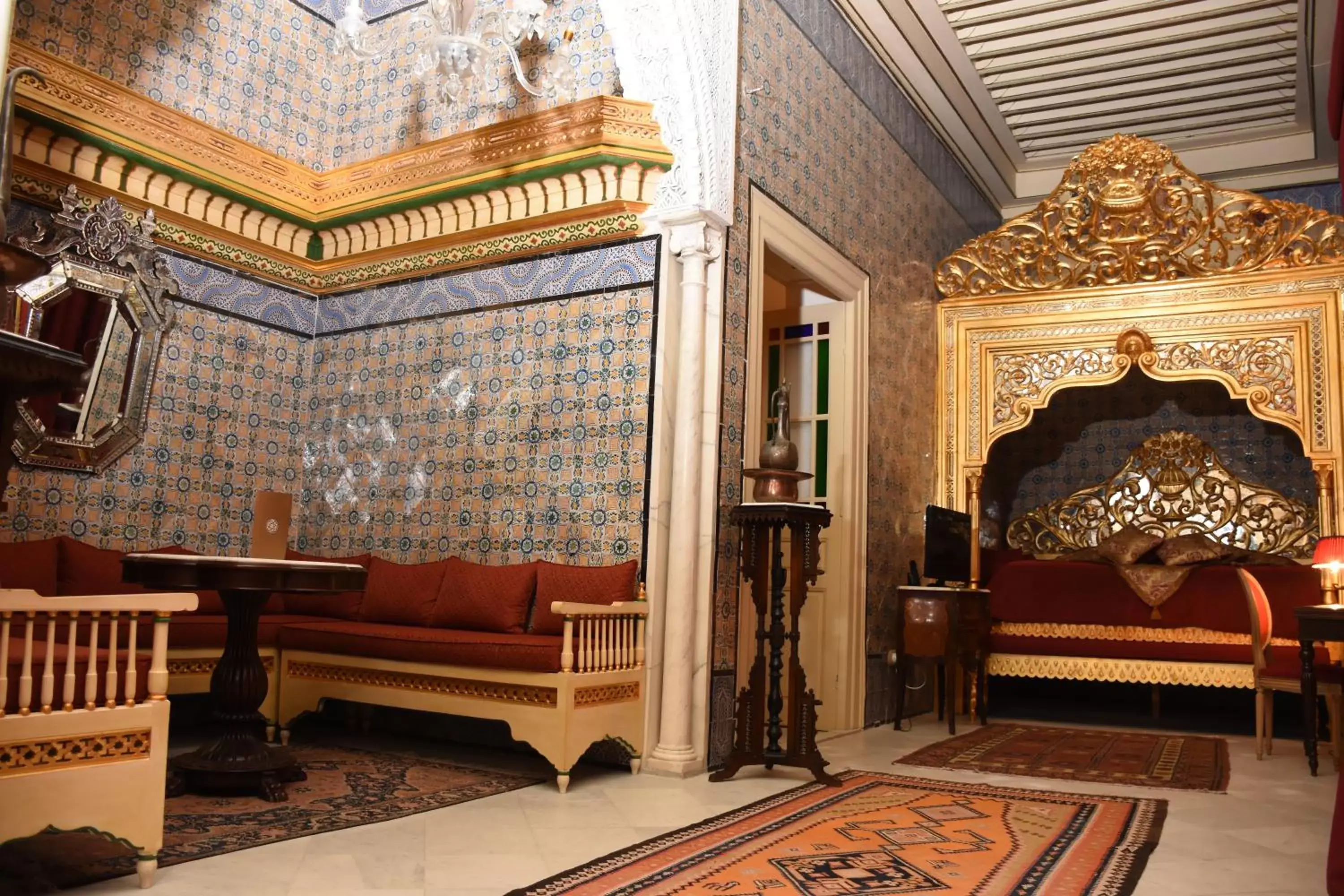 Living room in Palais Bayram