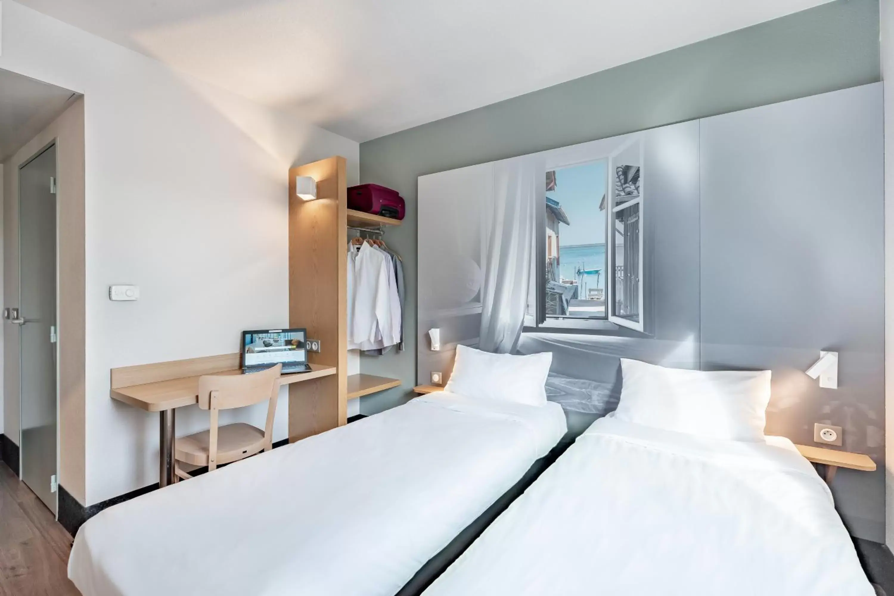 Bedroom, Bed in B&B HOTEL Arcachon Gujan-Mestras