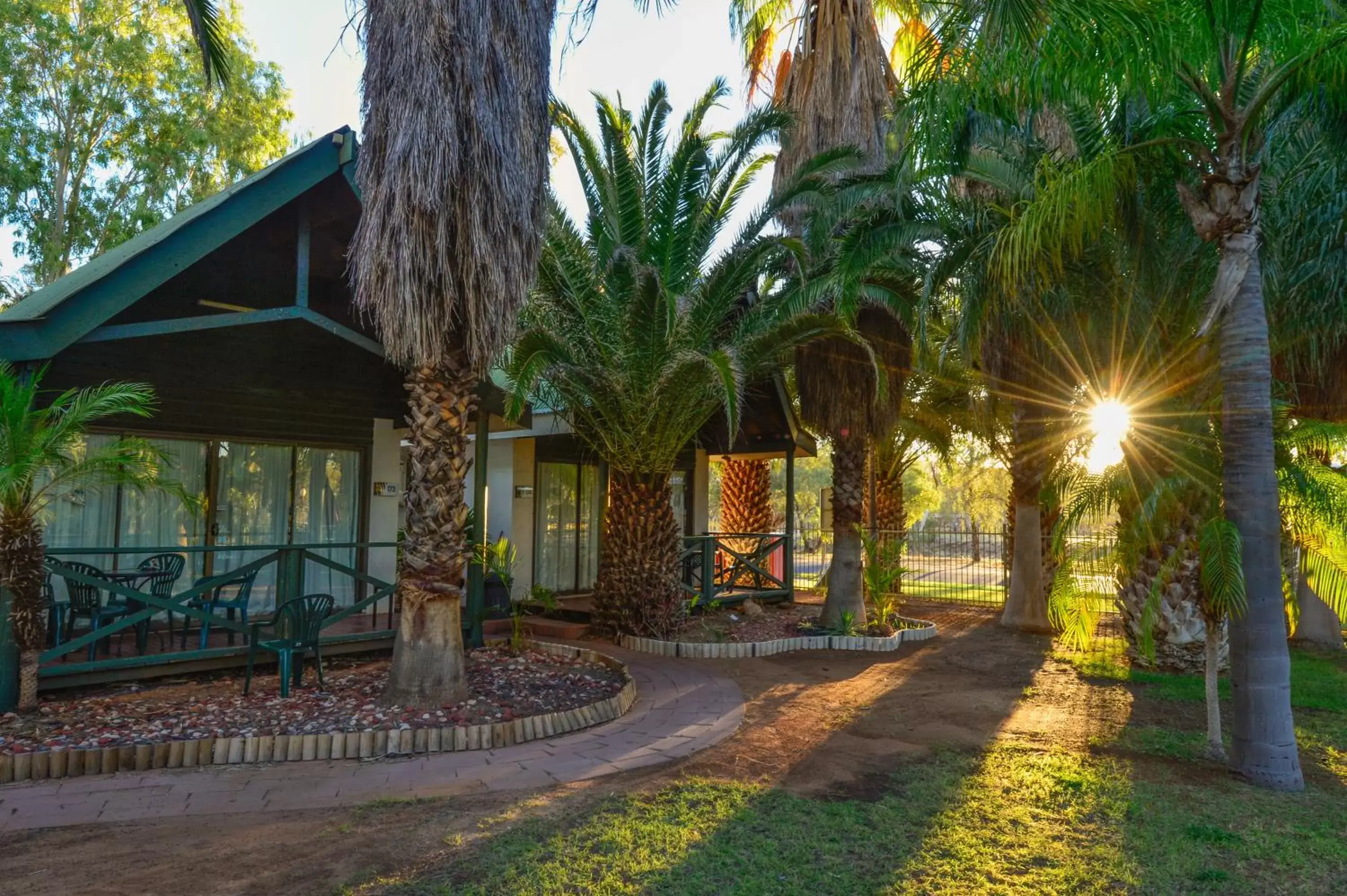 Facade/entrance in Desert Palms Alice Springs Facade/entrance in Desert Palms Alice Springs