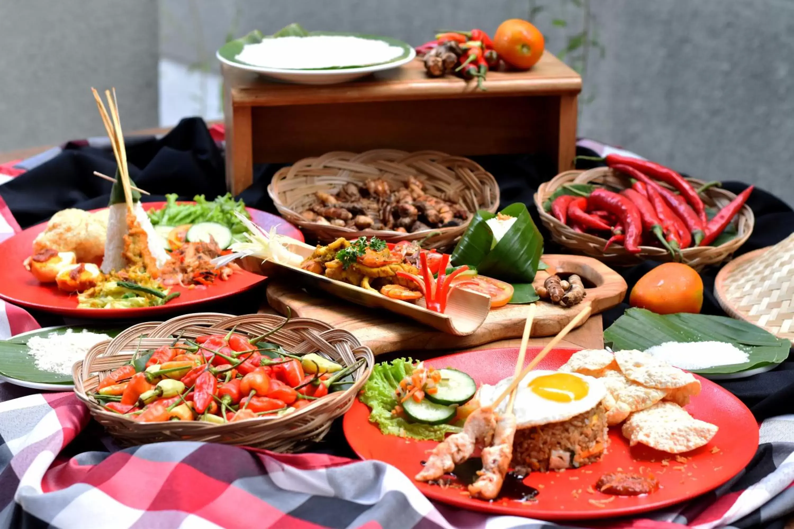 Food close-up, Food in ibis Bali Legian Street