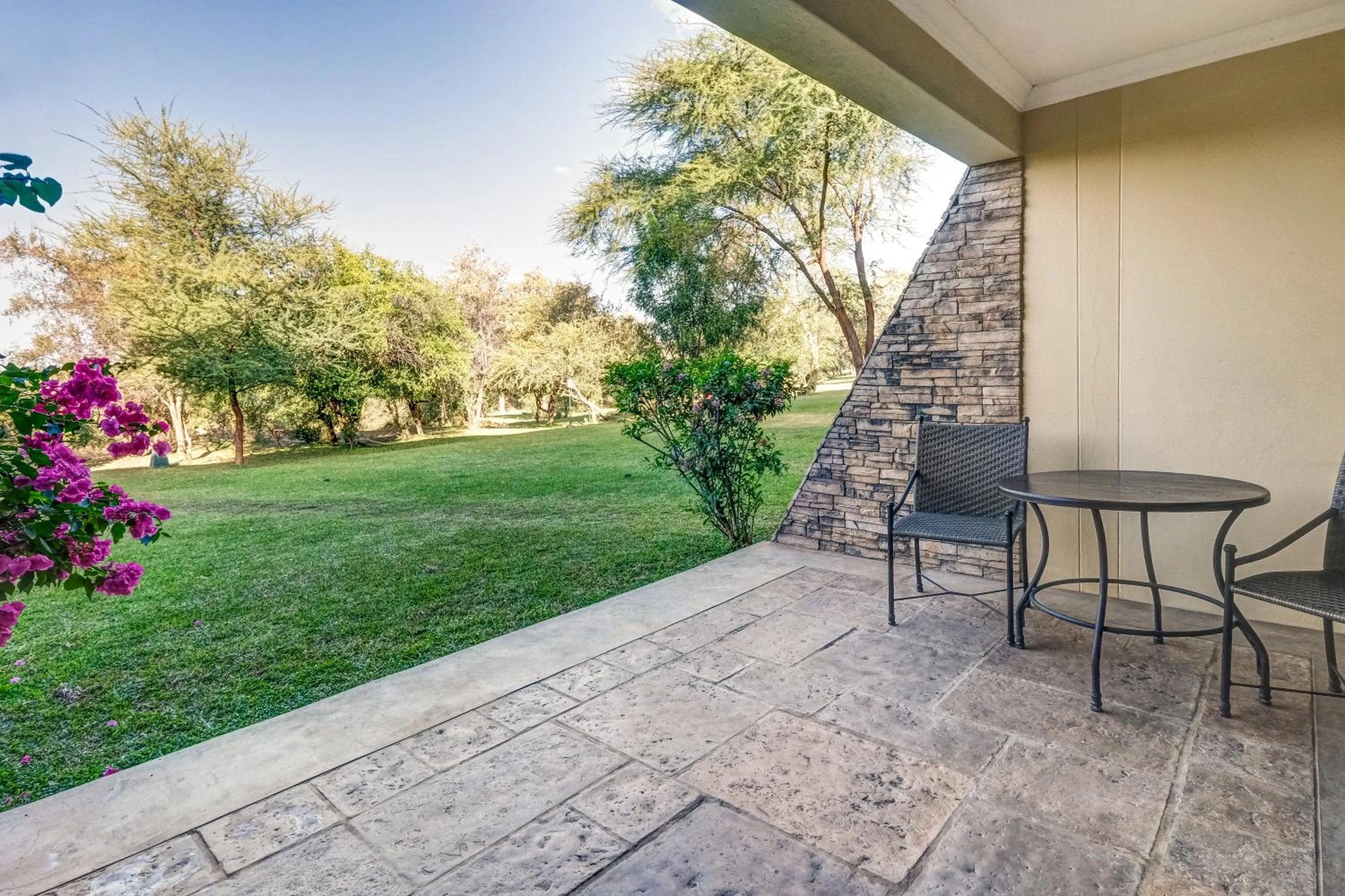 Patio in Ilala Lodge Hotel