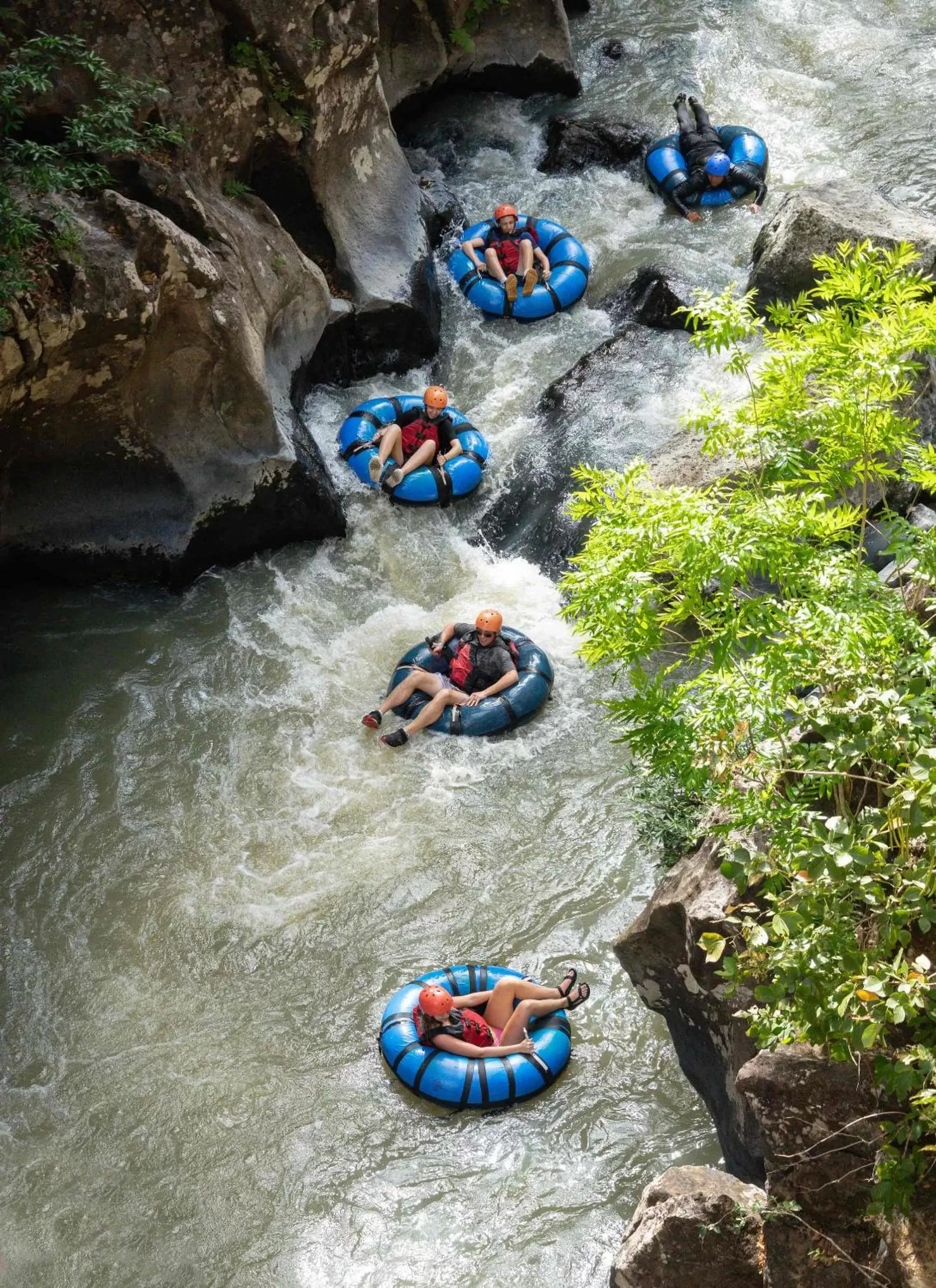 People in Rio Perdido Hotel & Thermal River