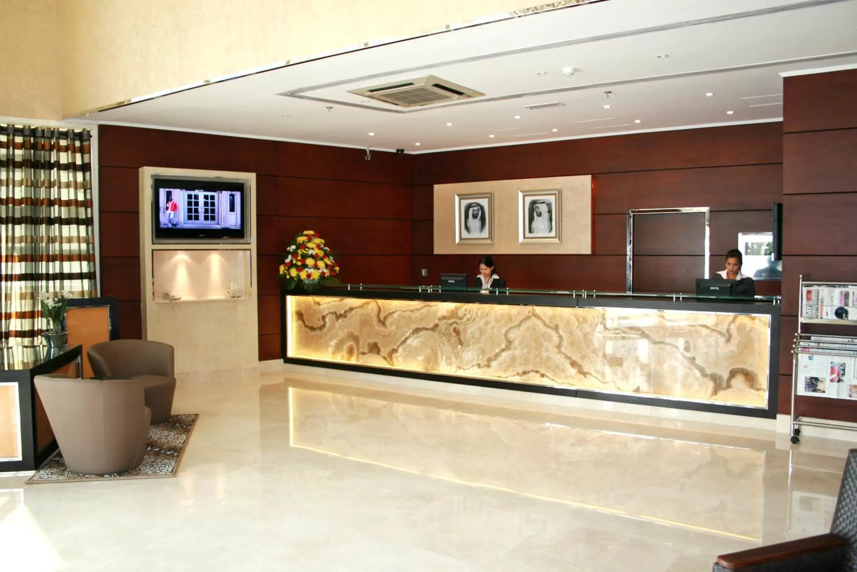 Lobby or reception, Lobby/Reception in Howard Johnson Bur Dubai