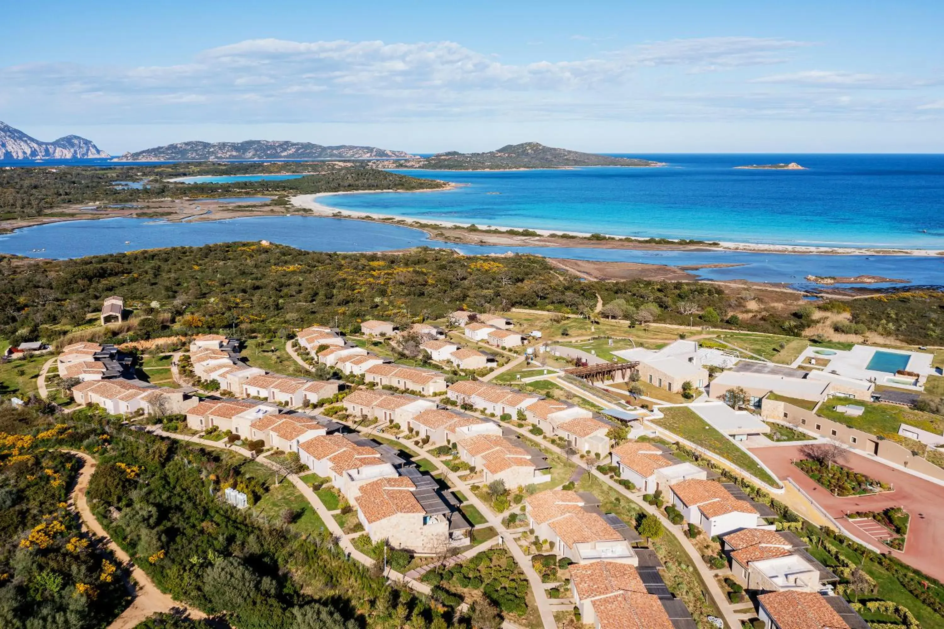 Bird's eye view, Bird's-eye View in Baglioni Resort Sardinia - The Leading Hotels of the World