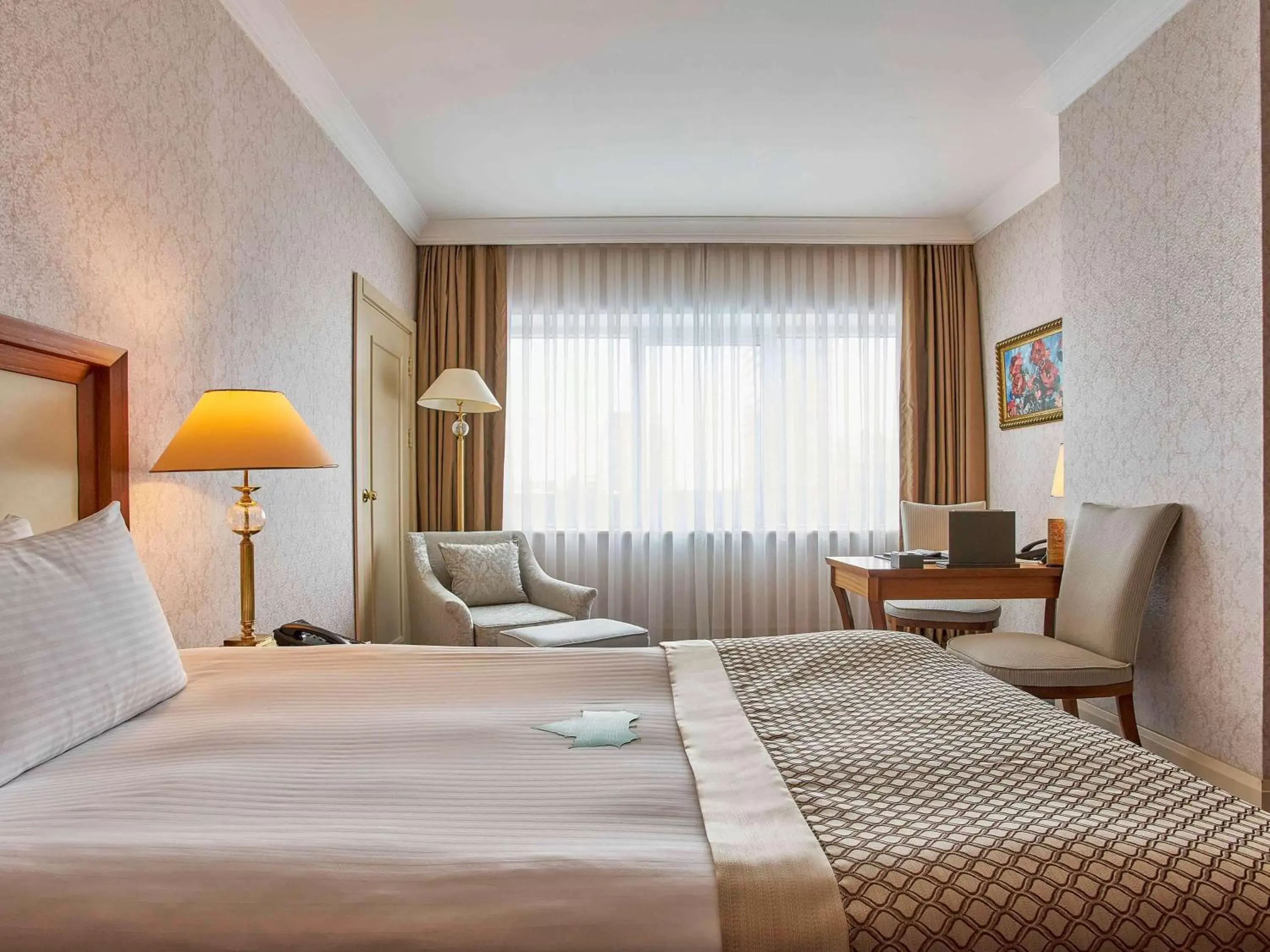 Photo of the whole room, Bed in Rixos President Hotel Astana