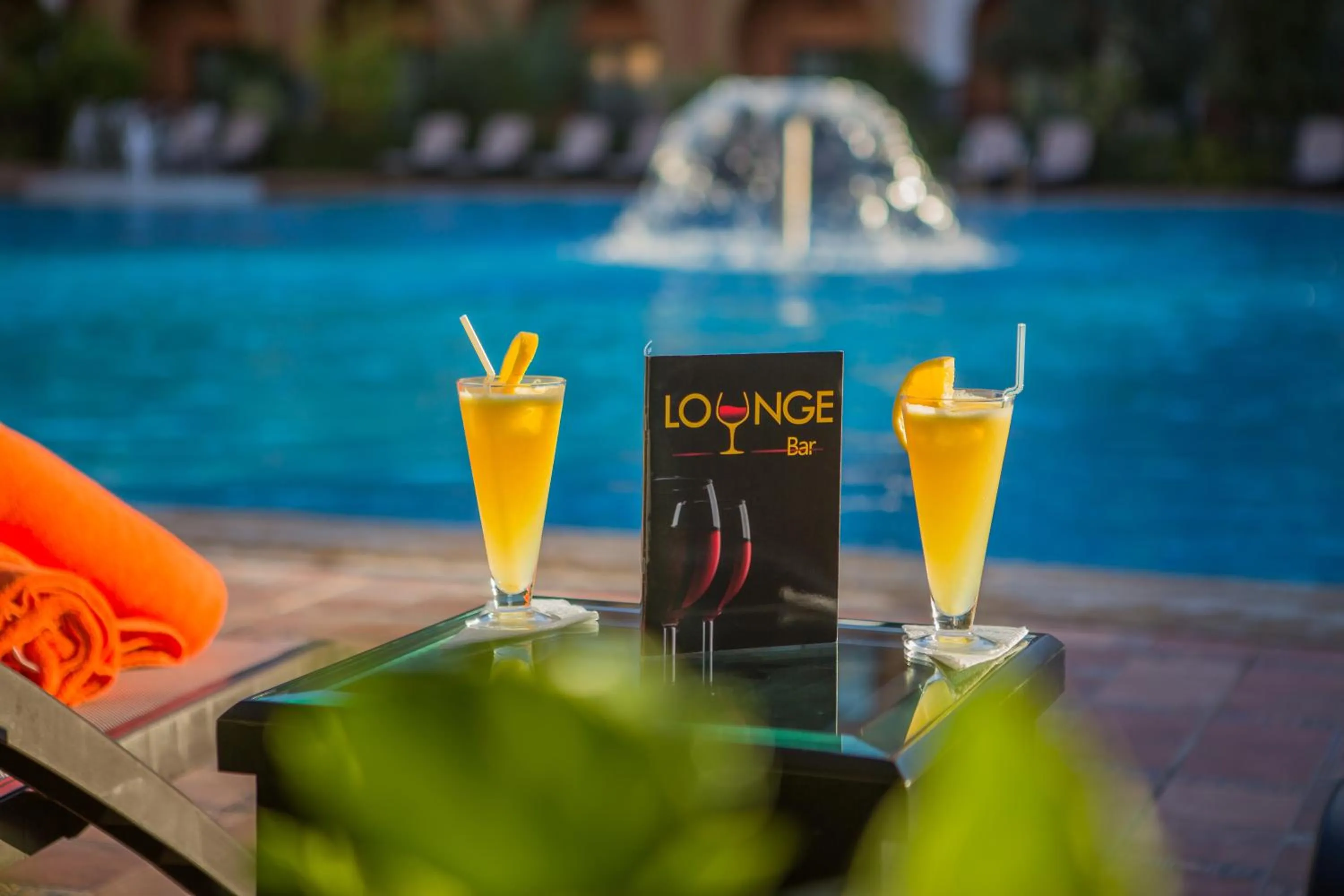 Swimming pool in Ennakhil Marrakech Hotel & SPA