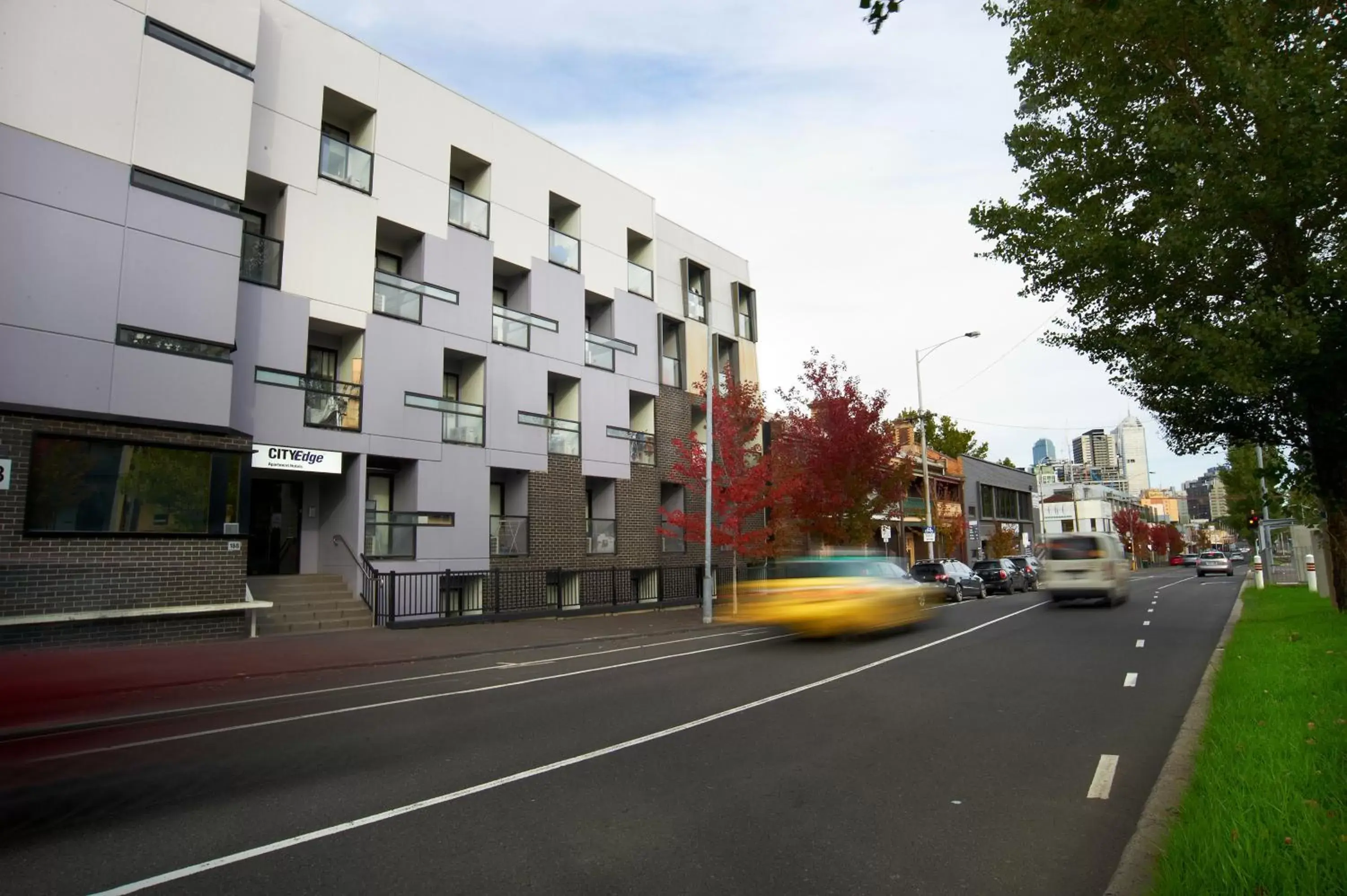 Property building in City Edge North Melbourne Apartment Hotel