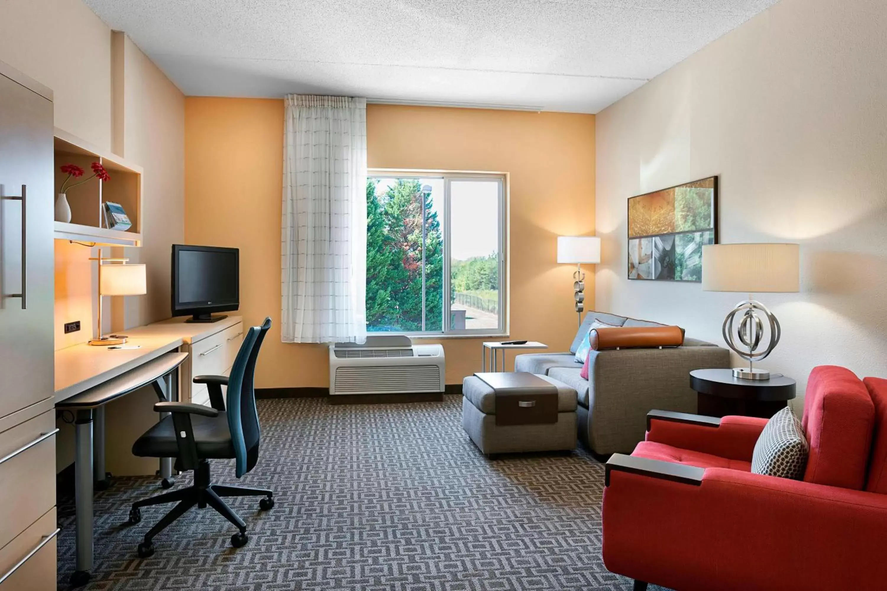 Living room in TownePlace Suites by Marriott Rock Hill
