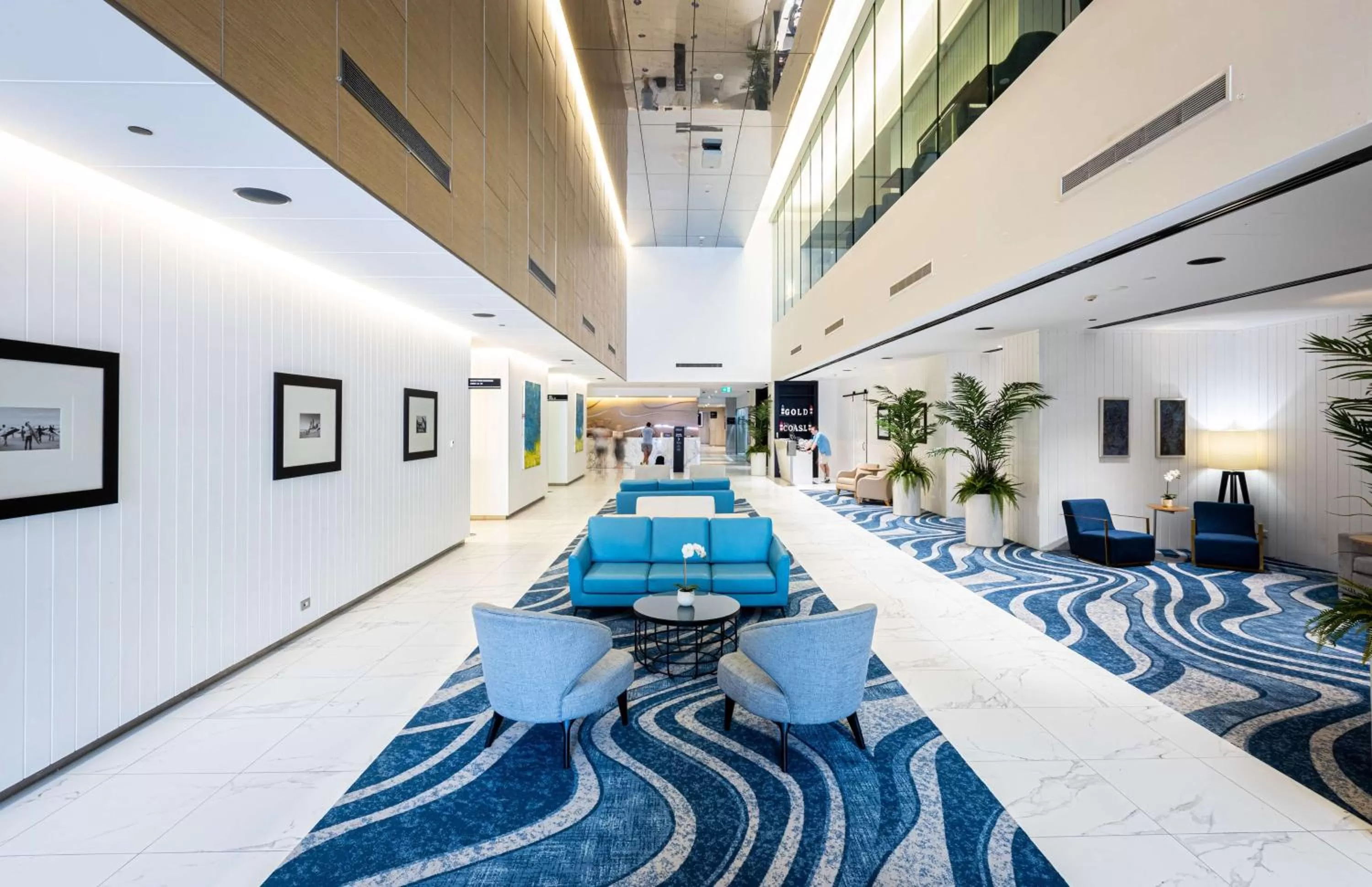 Lobby or reception in Hilton Surfers Paradise Hotel & Residences