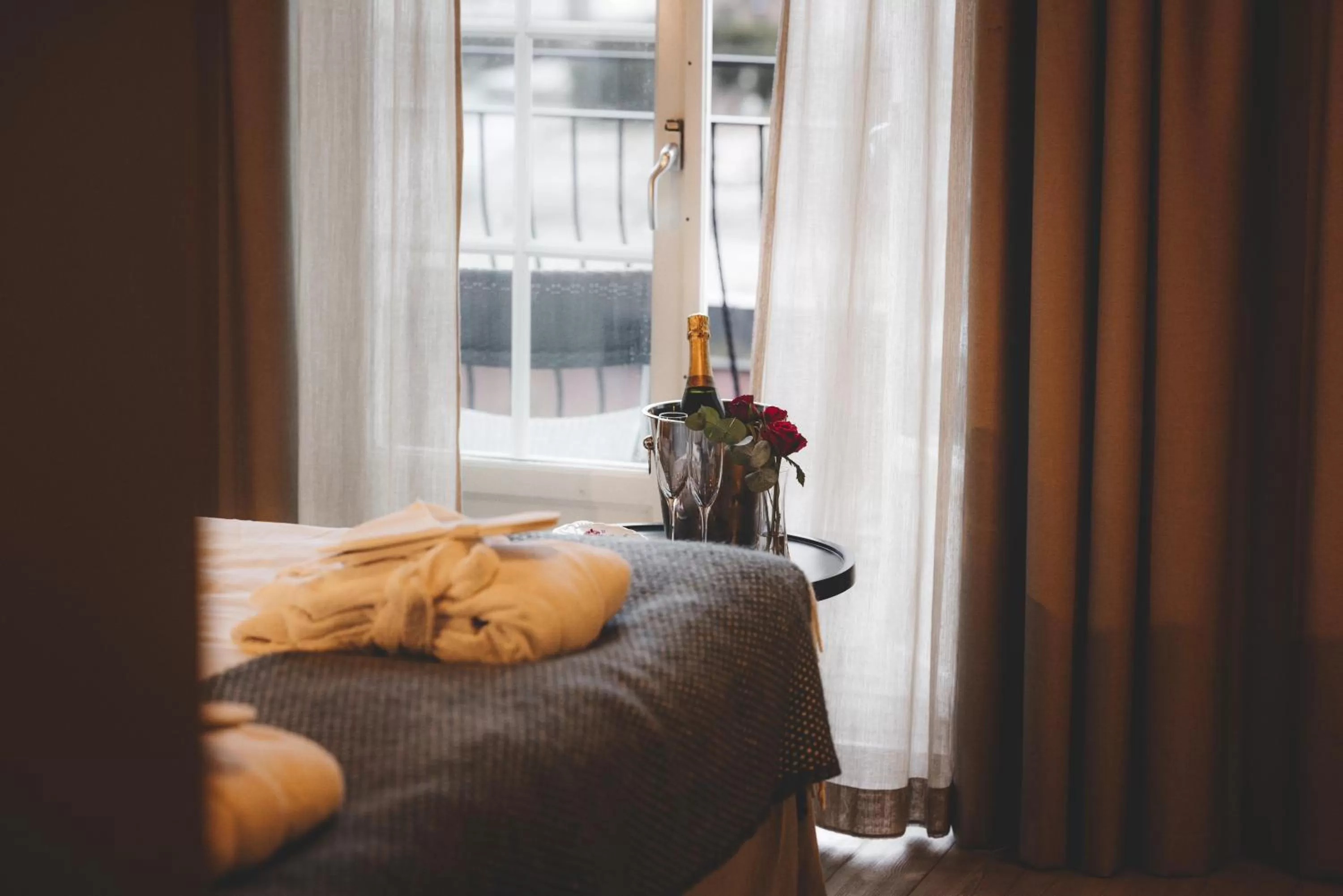 Bed in Åtellet Hotell