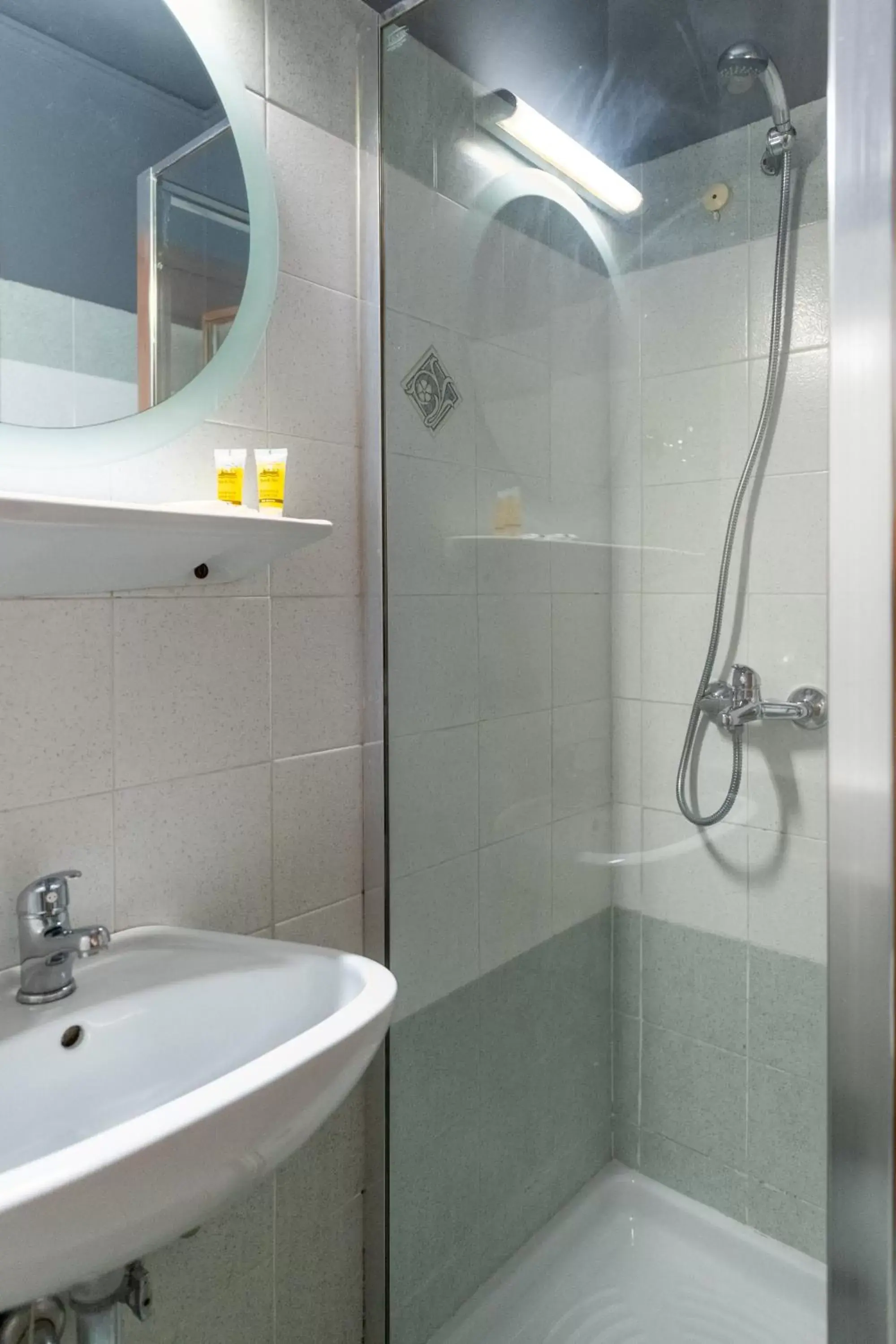Shower, Bathroom in Stalis Hotel