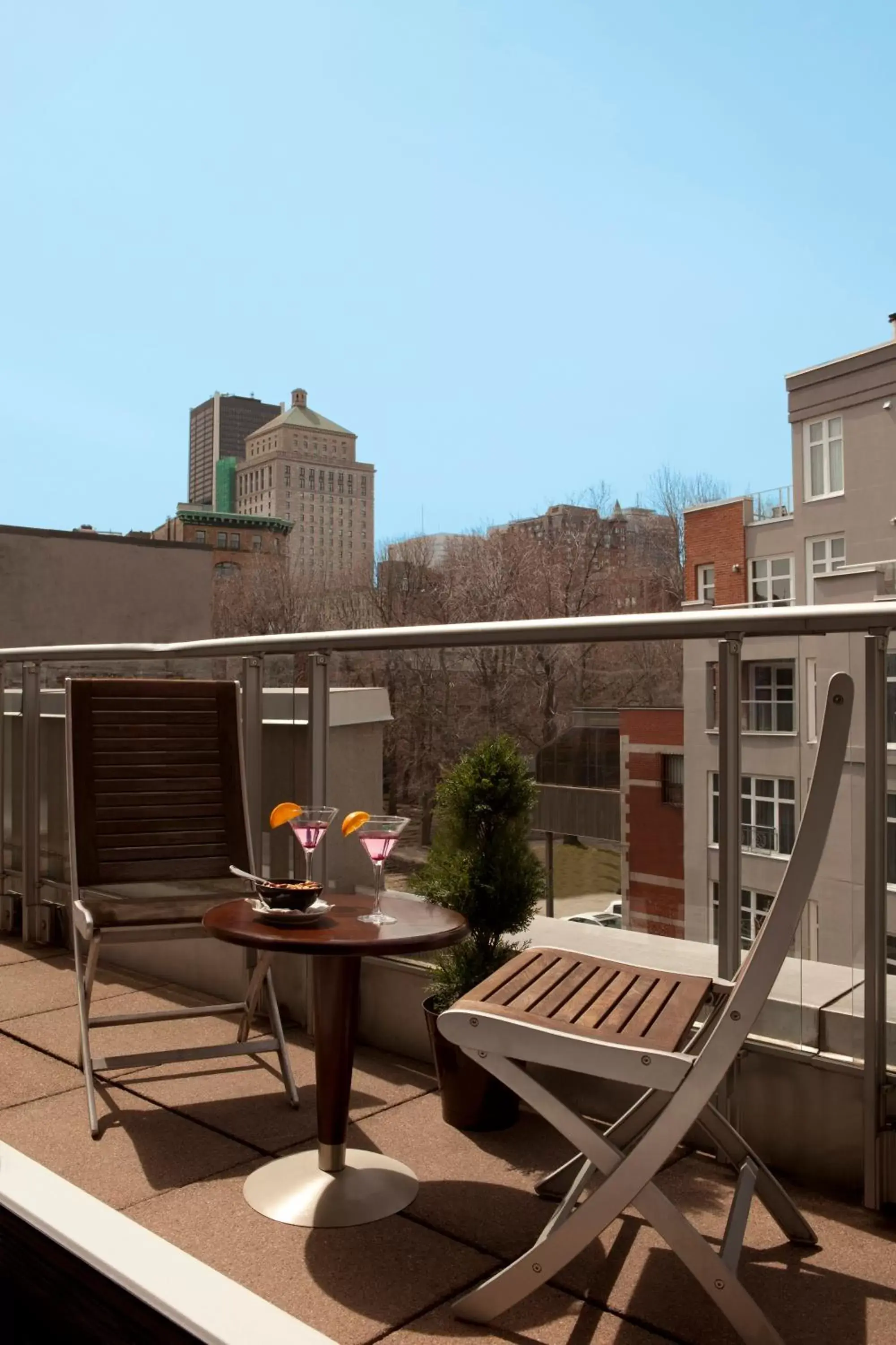 Balcony/Terrace in Saint-Sulpice Hotel